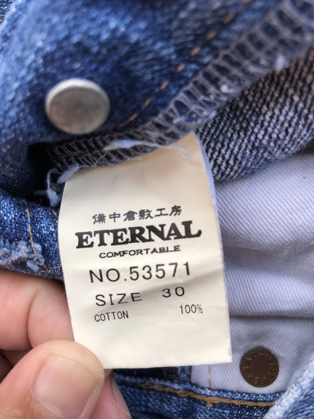 Eternal ETERNAL DISTRESS JEANS Size US 30 / EU 46 - 11 Thumbnail