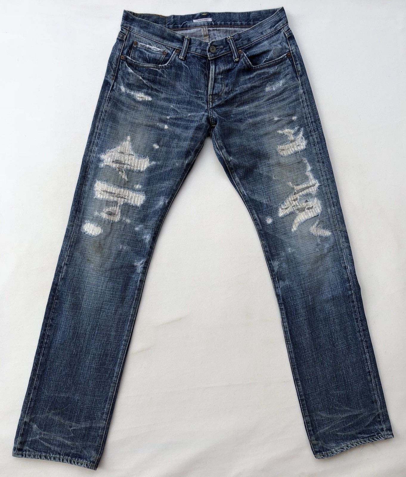 Eternal ETERNAL DISTRESS JEANS Size US 30 / EU 46 - 3 Thumbnail