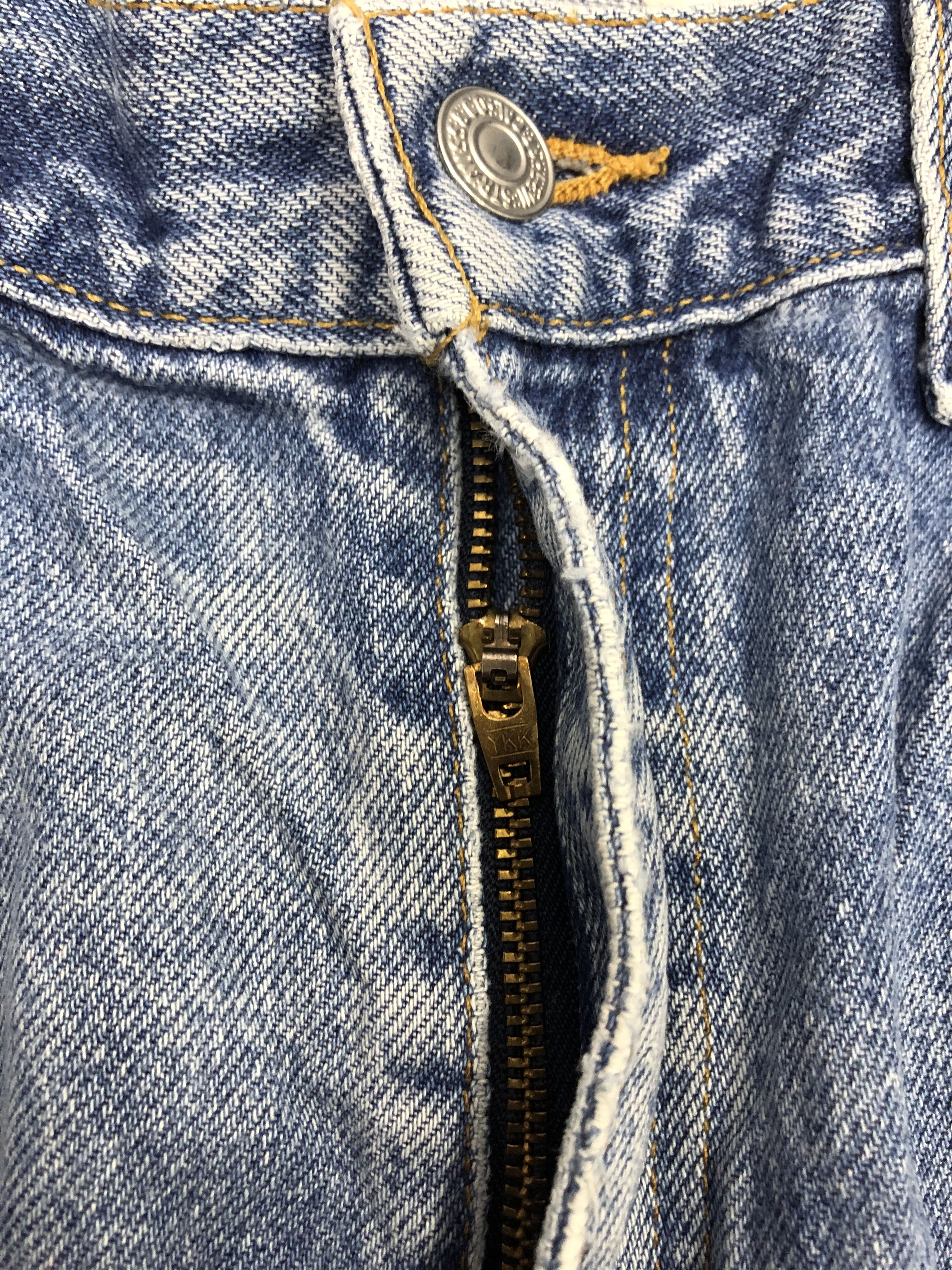 Levi's Vintage 90s Levis 505 Light Wash Denim DP1144 Size US 32 / EU 48 - 10 Thumbnail