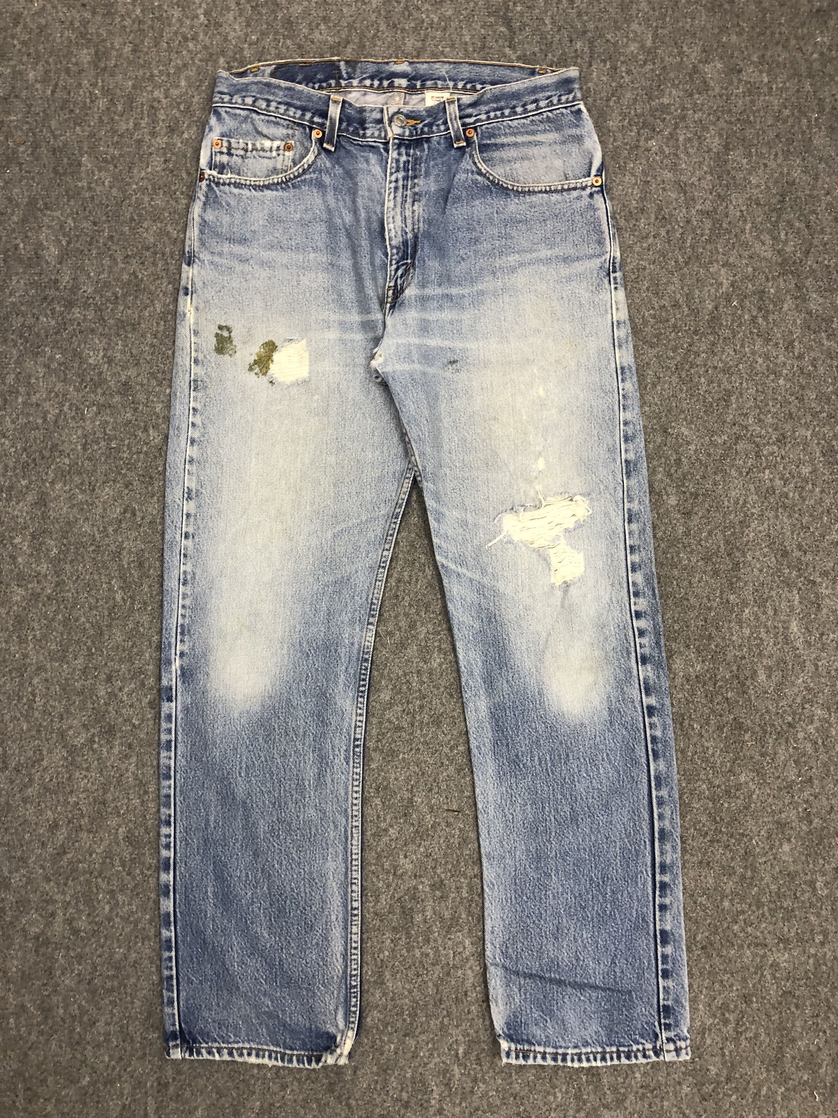 Levi's Vintage 90s Levis 505 Light Wash Denim DP1144 Size US 32 / EU 48 - 1 Thumbnail