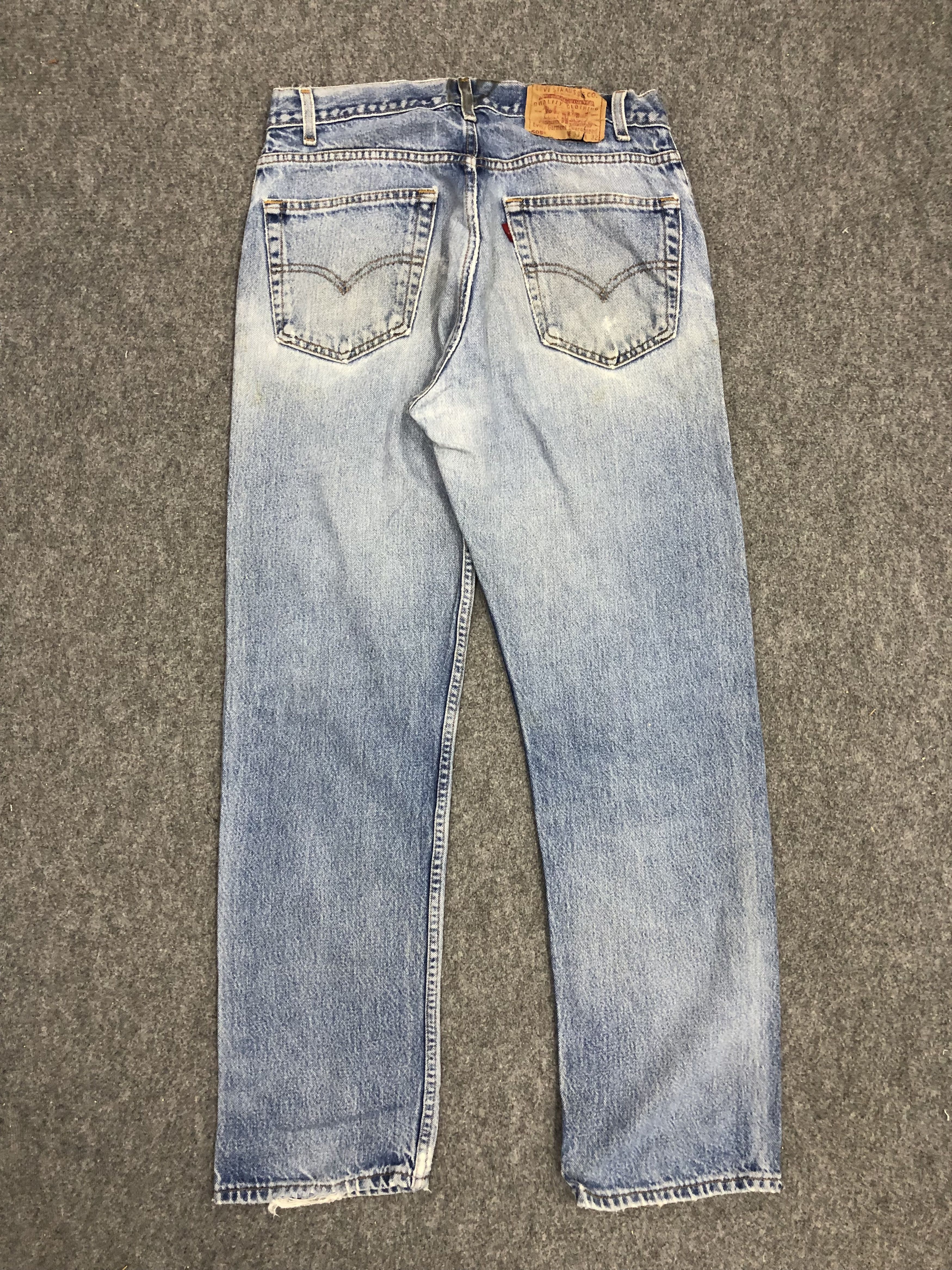 Levi's Vintage 90s Levis 505 Light Wash Denim DP1144 Size US 32 / EU 48 - 3 Thumbnail