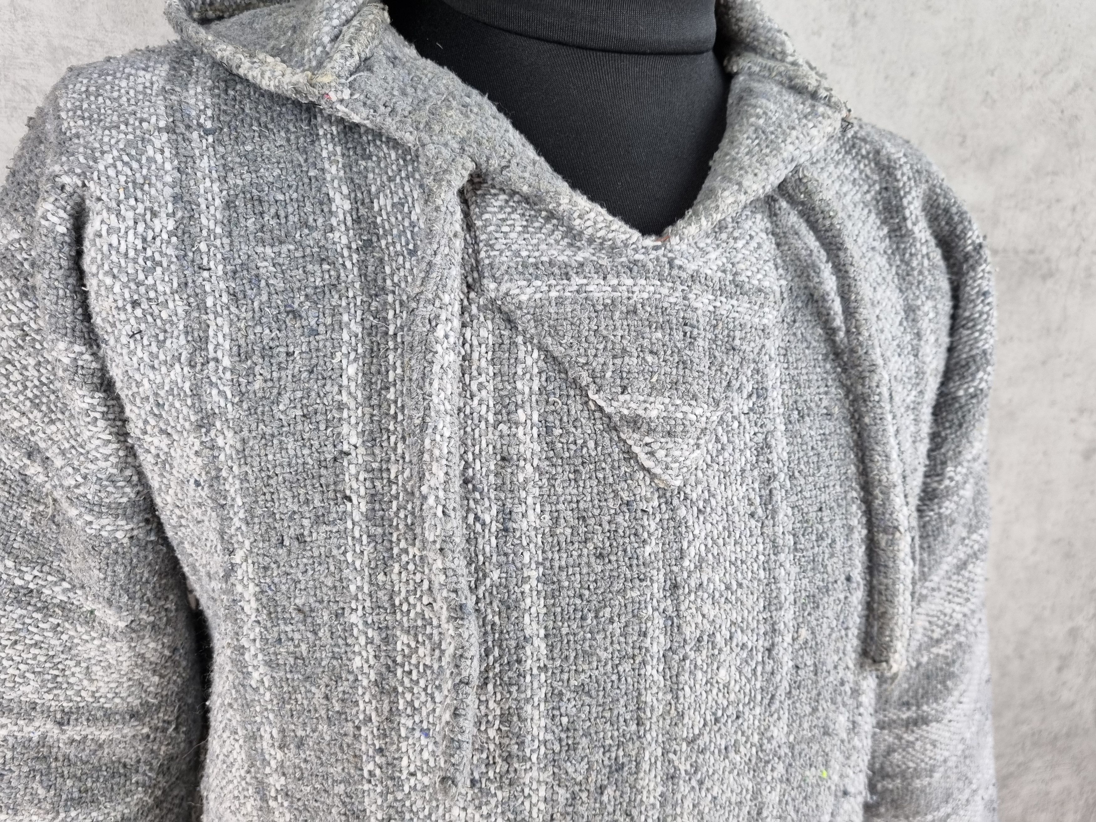 Native Rare 80s Knitted Native Hippie Hooded Shirt Surf Hoodie Size US M / EU 48-50 / 2 - 5 Thumbnail