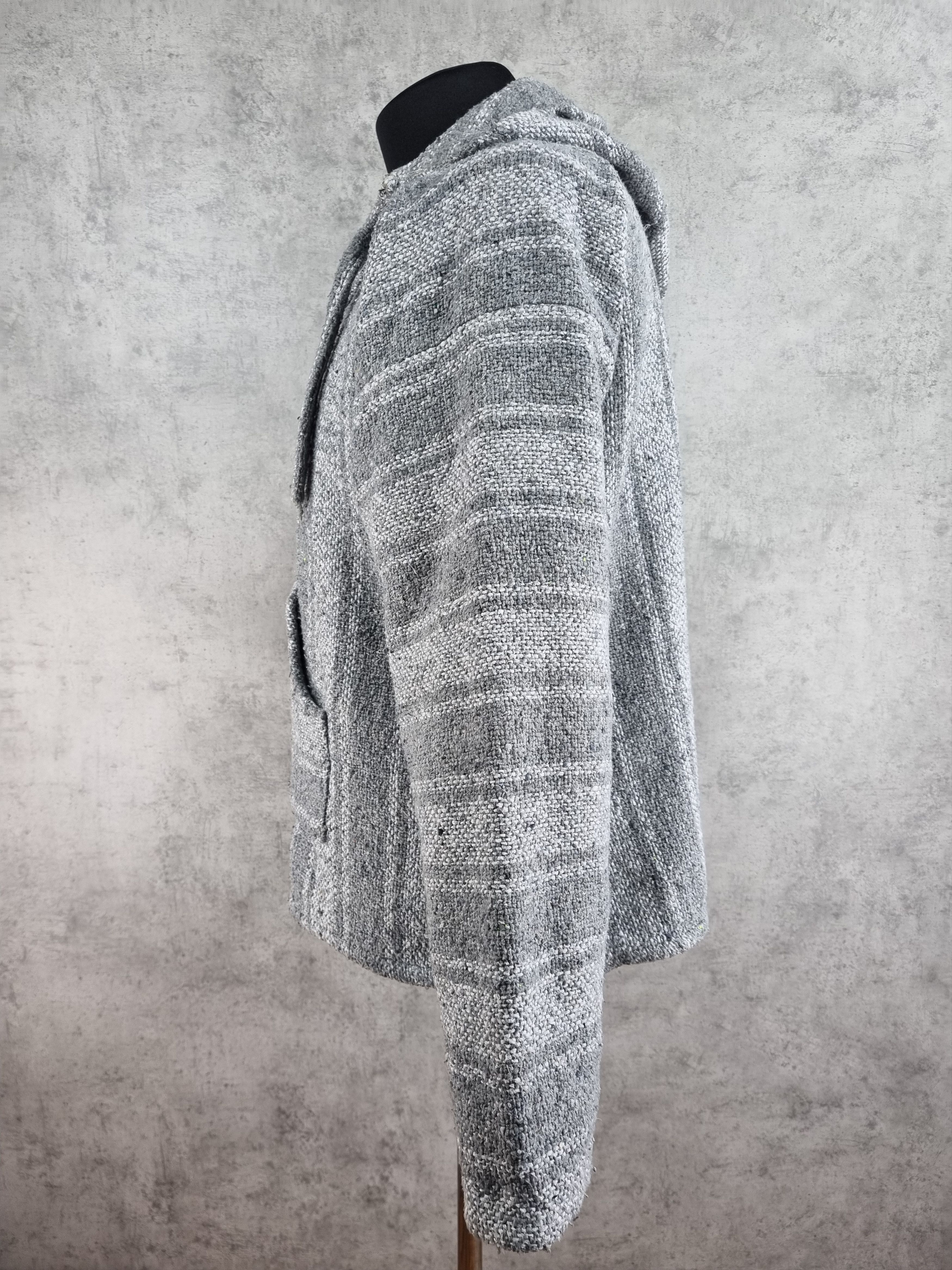 Native Rare 80s Knitted Native Hippie Hooded Shirt Surf Hoodie Size US M / EU 48-50 / 2 - 4 Thumbnail