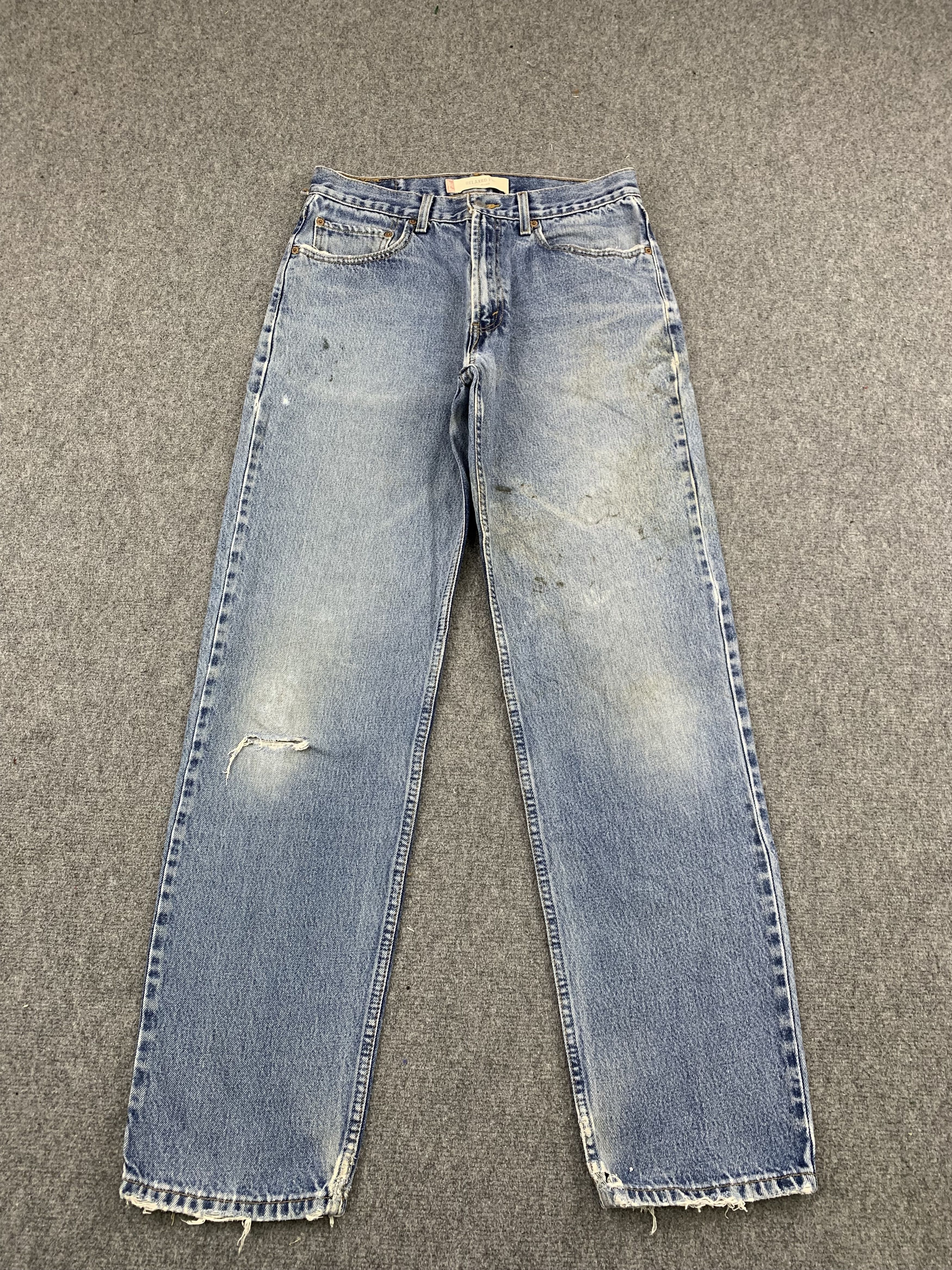 Levi's Vintage Levis 550 Light Wash Jeans DP1826 Size US 32 / EU 48 - 1 Thumbnail
