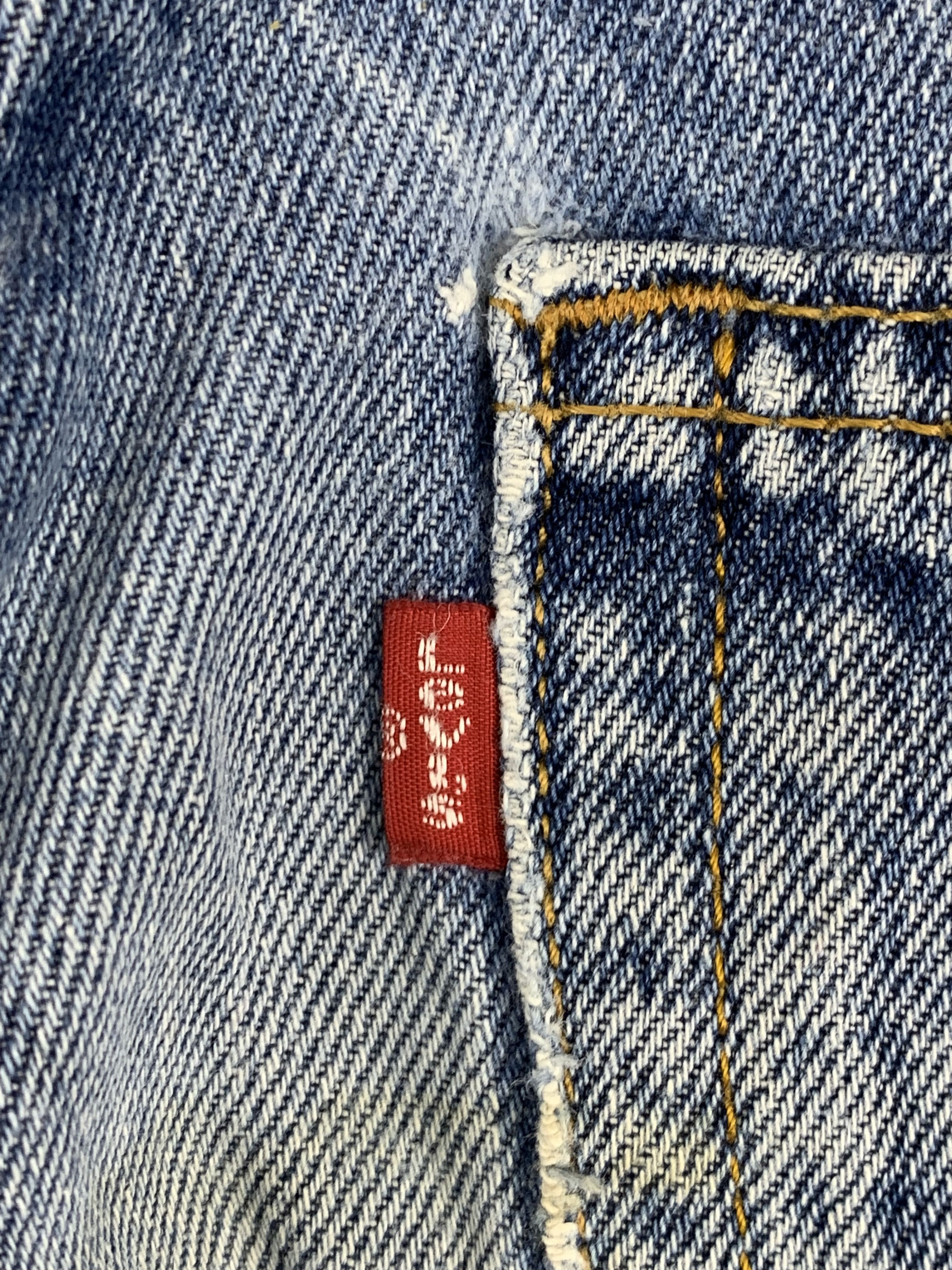 Levi's Vintage Levis 550 Light Wash Jeans DP1826 Size US 32 / EU 48 - 5 Thumbnail