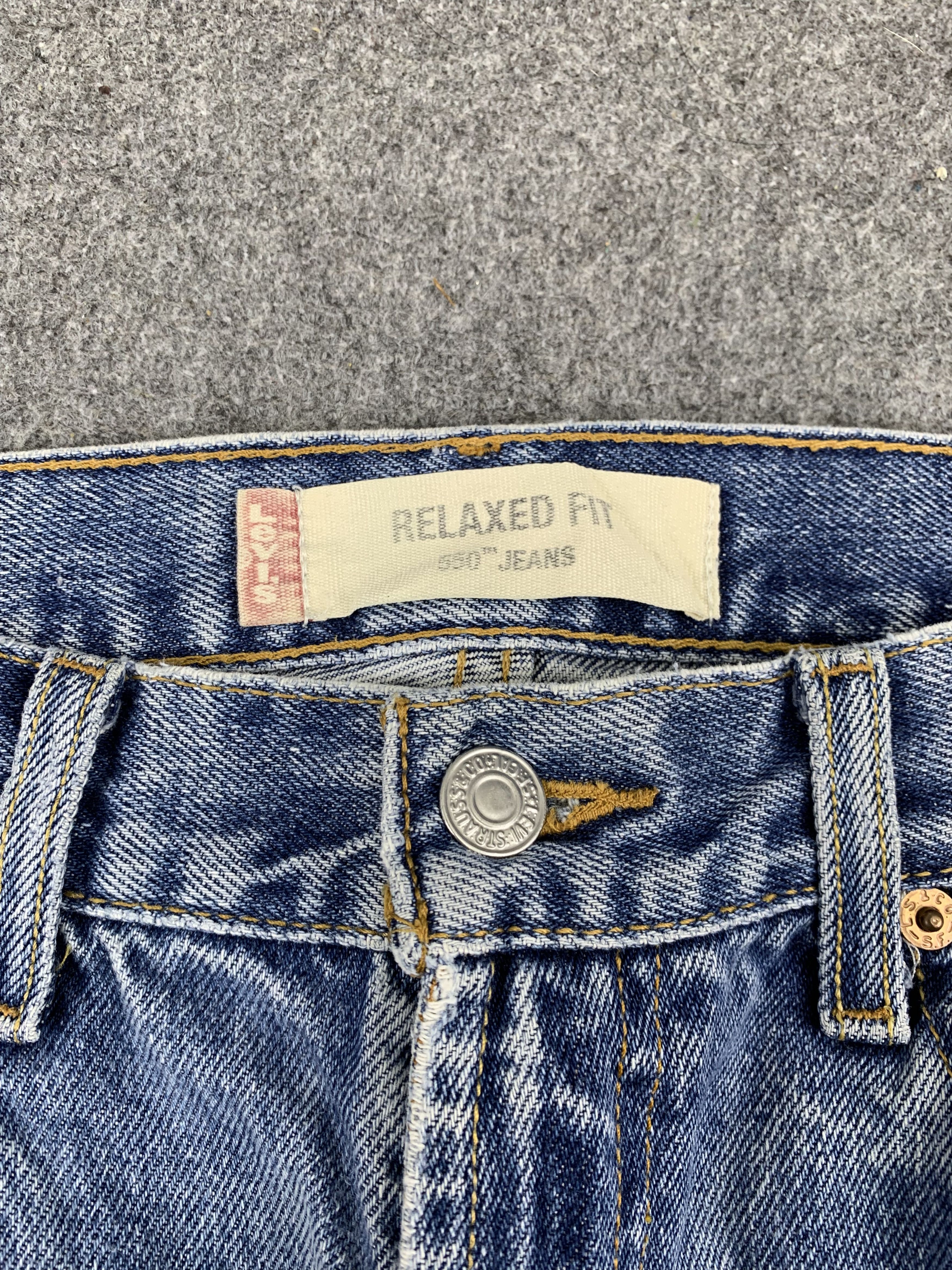 Levi's Vintage Levis 550 Light Wash Jeans DP1826 Size US 32 / EU 48 - 6 Thumbnail