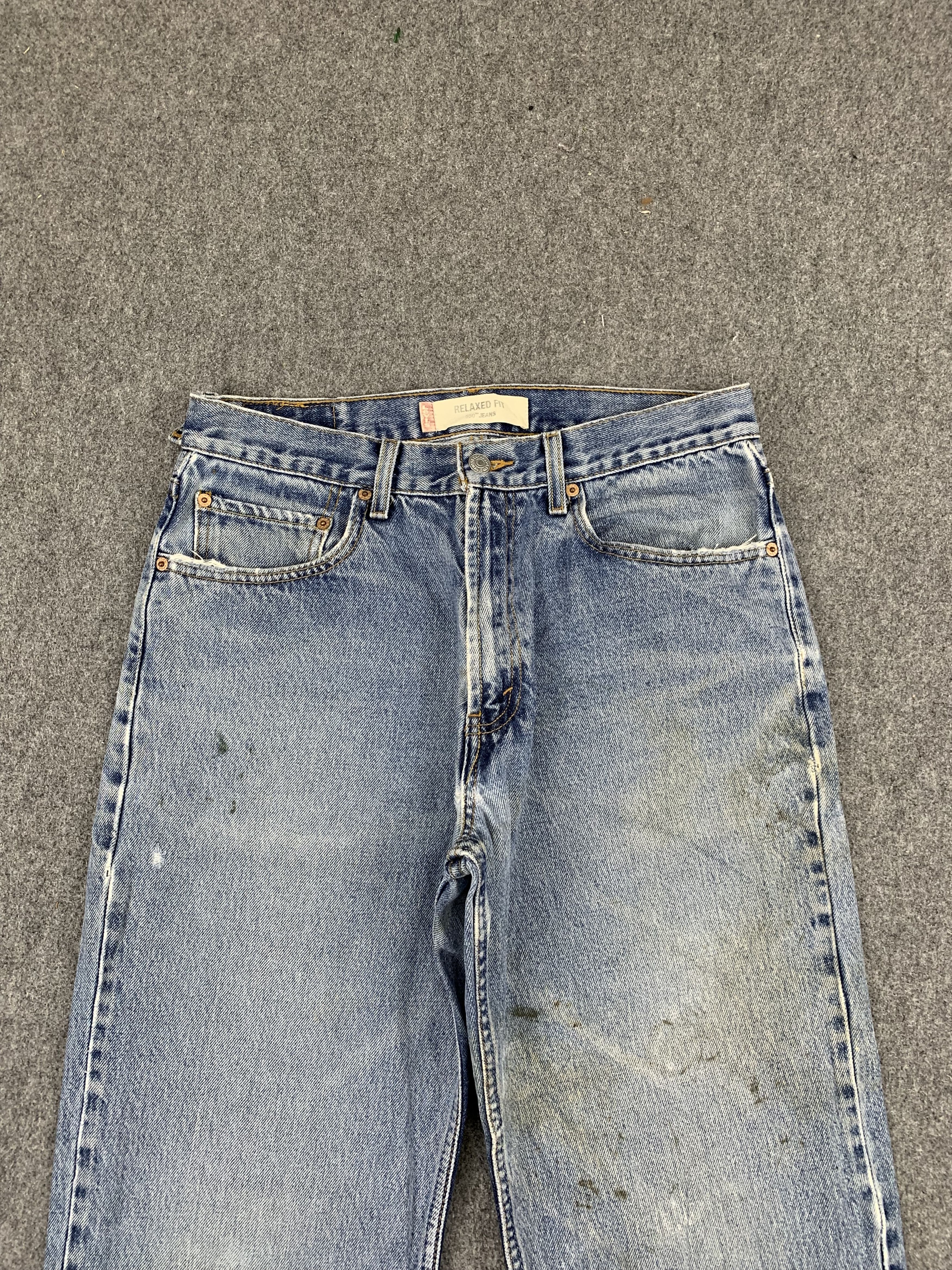 Levi's Vintage Levis 550 Light Wash Jeans DP1826 Size US 32 / EU 48 - 2 Thumbnail