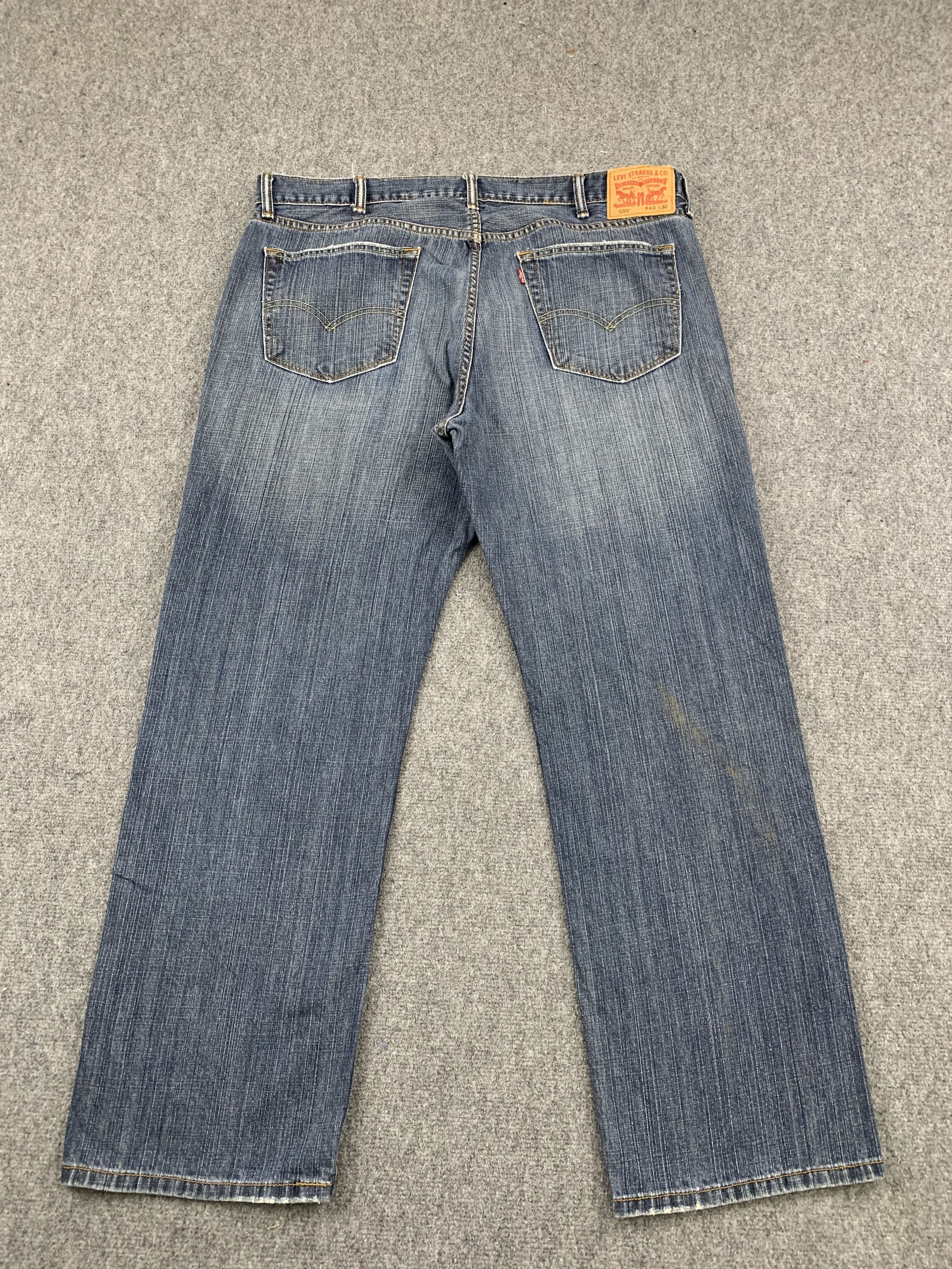 Levi's Vintage Levis 559 Light Blue Jeans DP1828 Size US 32 / EU 48 - 3 Thumbnail