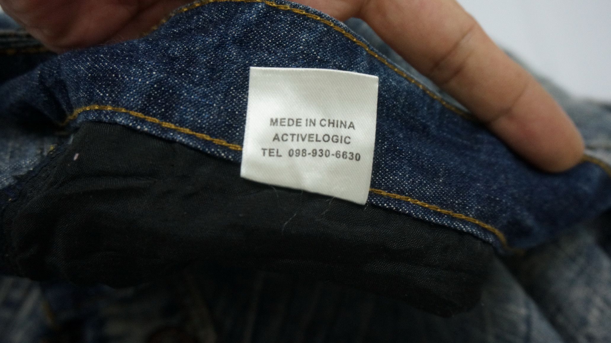 Japanese Brand 💥Flare Vtg💥 Japan BLACK CROWN Distressed Lowrise Jeans Size US 36 / EU 52 - 21 Thumbnail