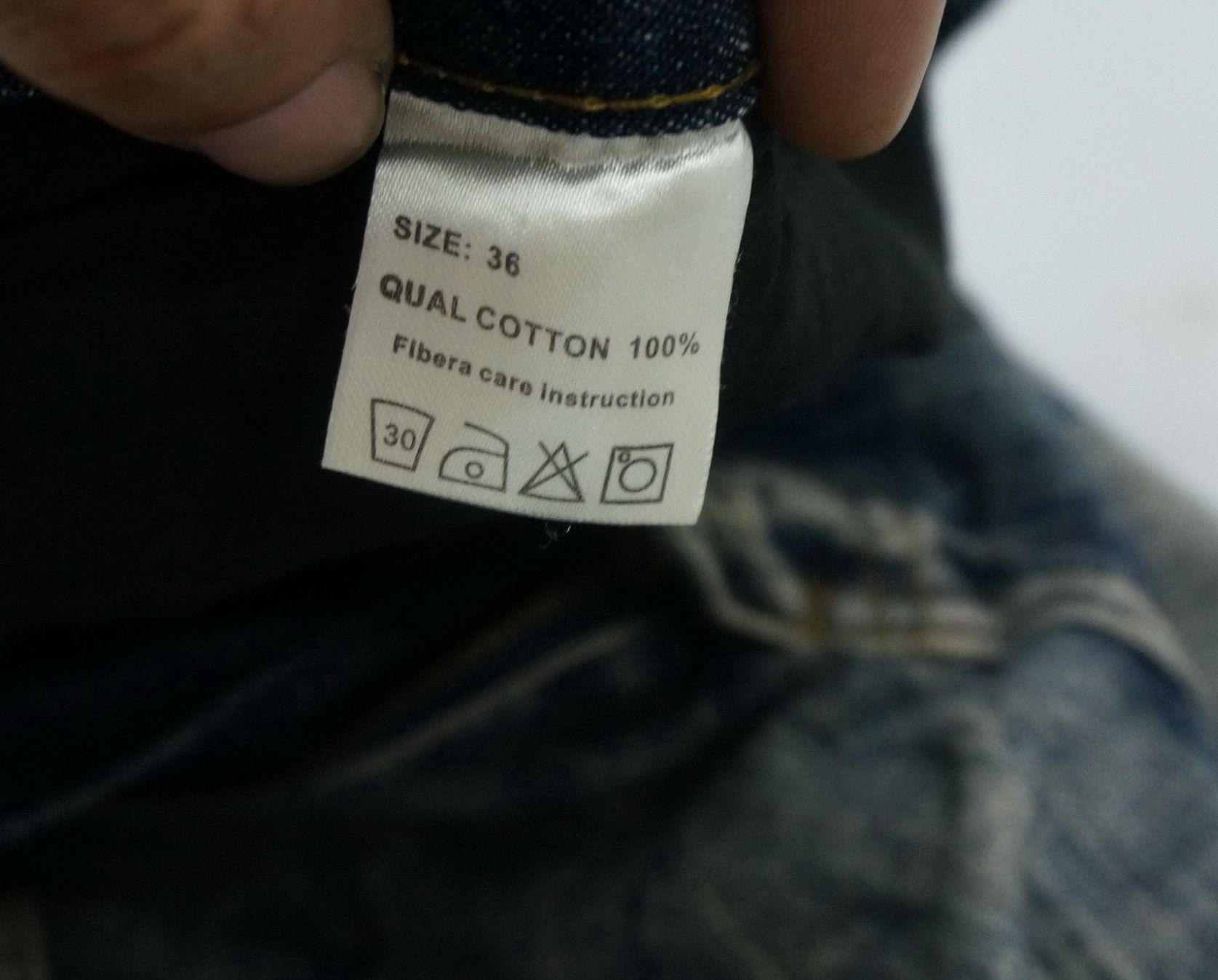 Japanese Brand 💥Flare Vtg💥 Japan BLACK CROWN Distressed Lowrise Jeans Size US 36 / EU 52 - 20 Thumbnail