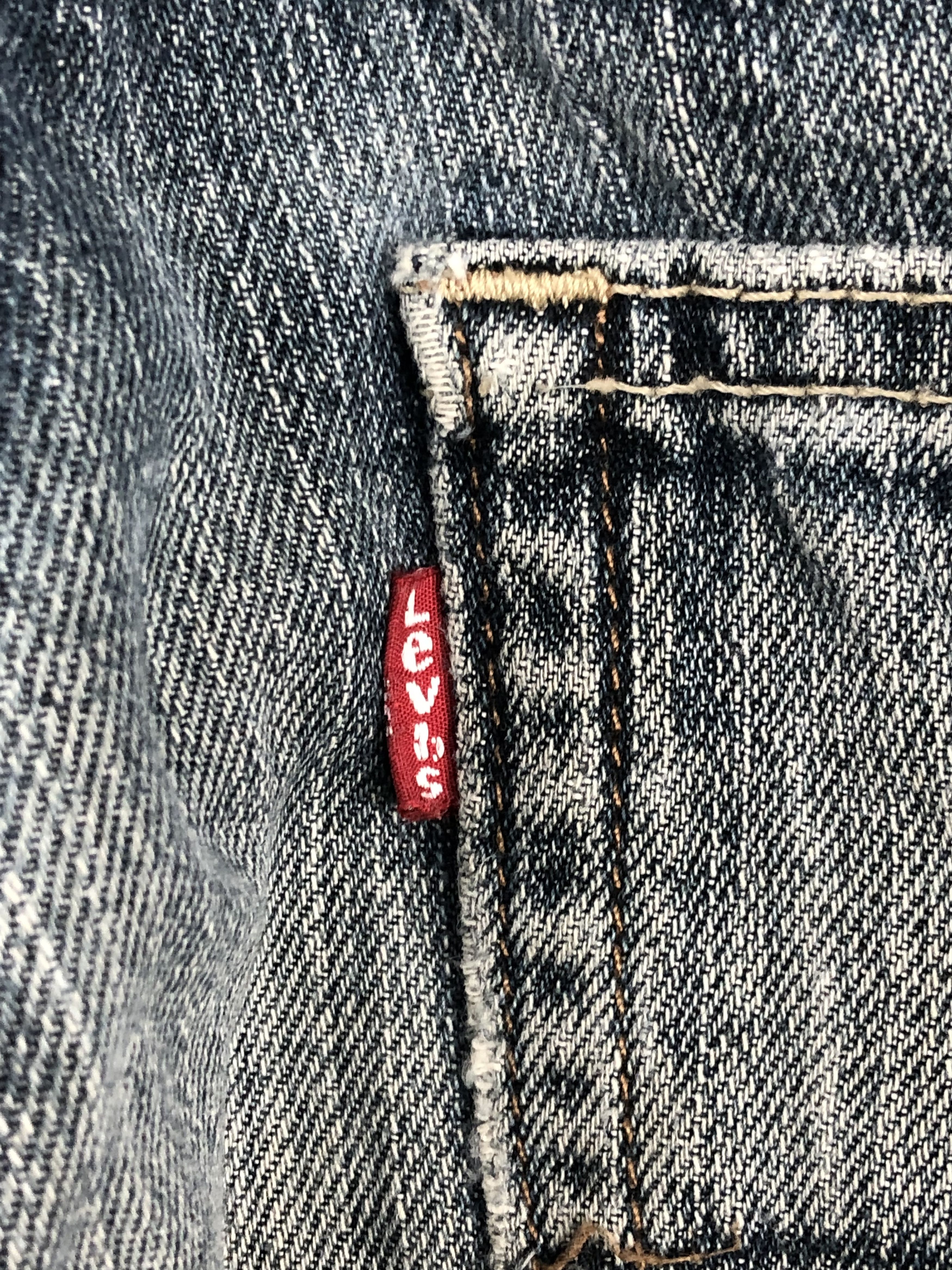 Levi's Blue Faded Vintage Levis 514 Jeans DP1451 Size US 32 / EU 48 - 6 Thumbnail