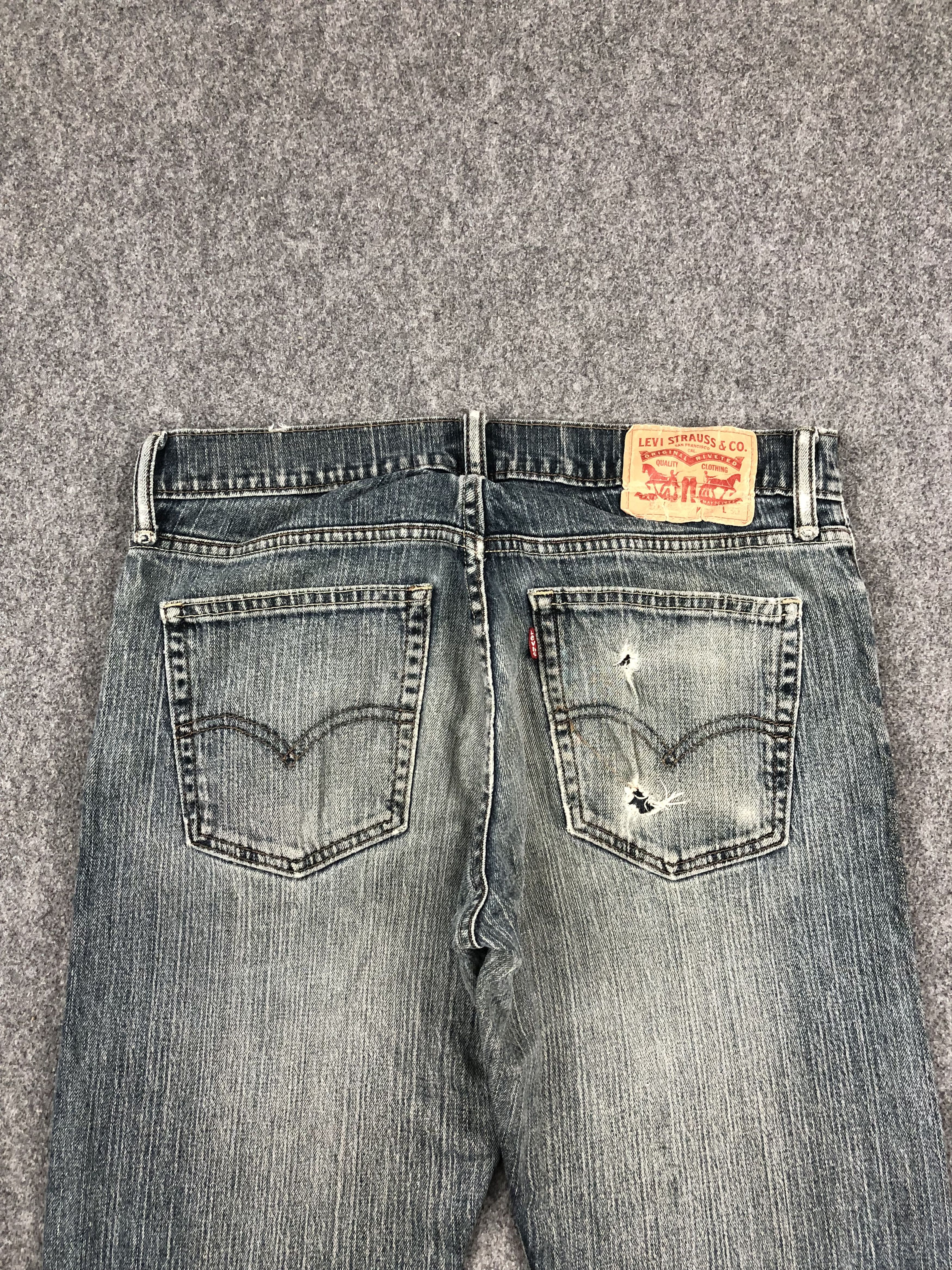 Levi's Blue Faded Vintage Levis 514 Jeans DP1451 Size US 32 / EU 48 - 4 Thumbnail