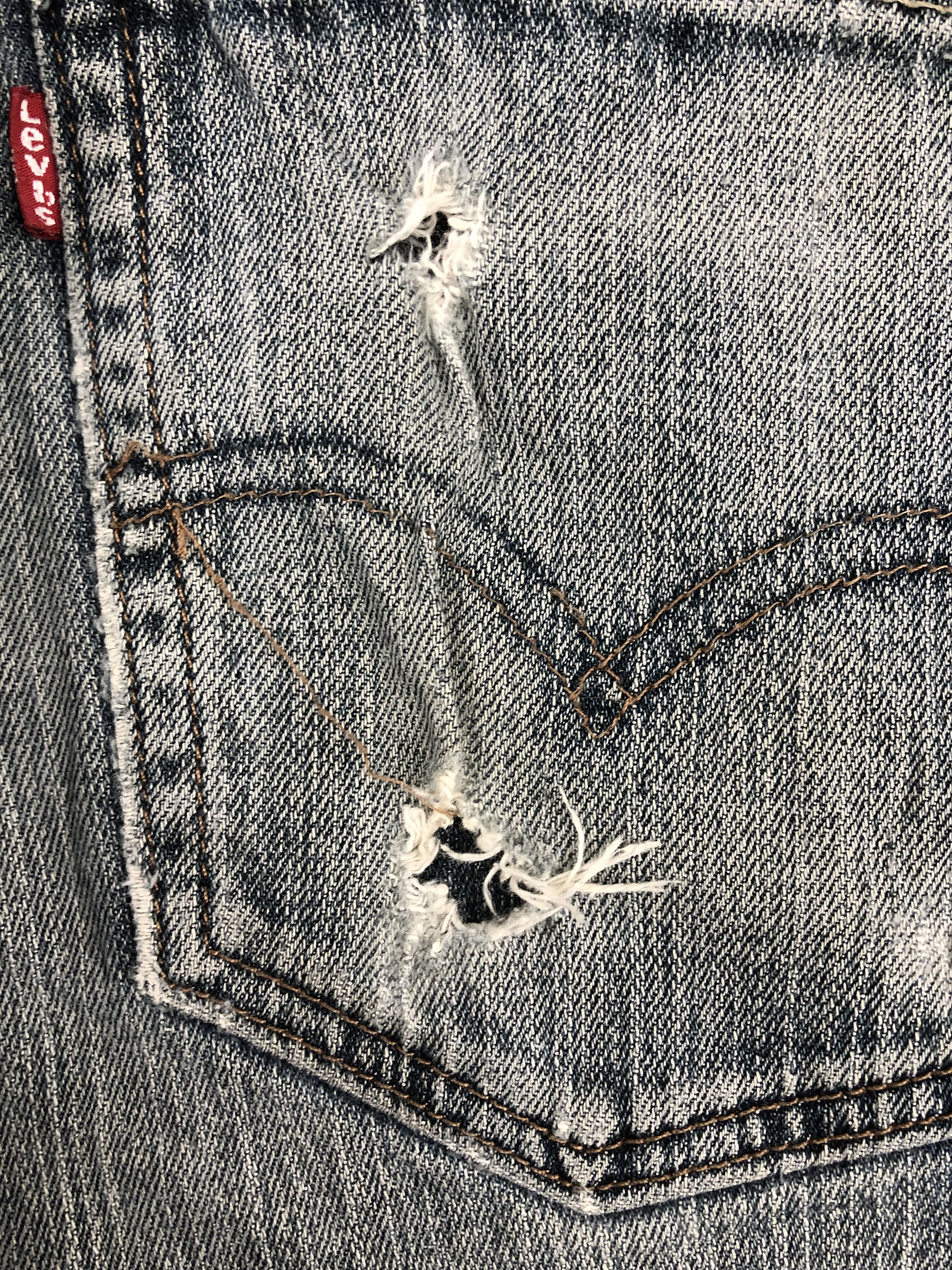 Levi's Blue Faded Vintage Levis 514 Jeans DP1451 Size US 32 / EU 48 - 14 Thumbnail