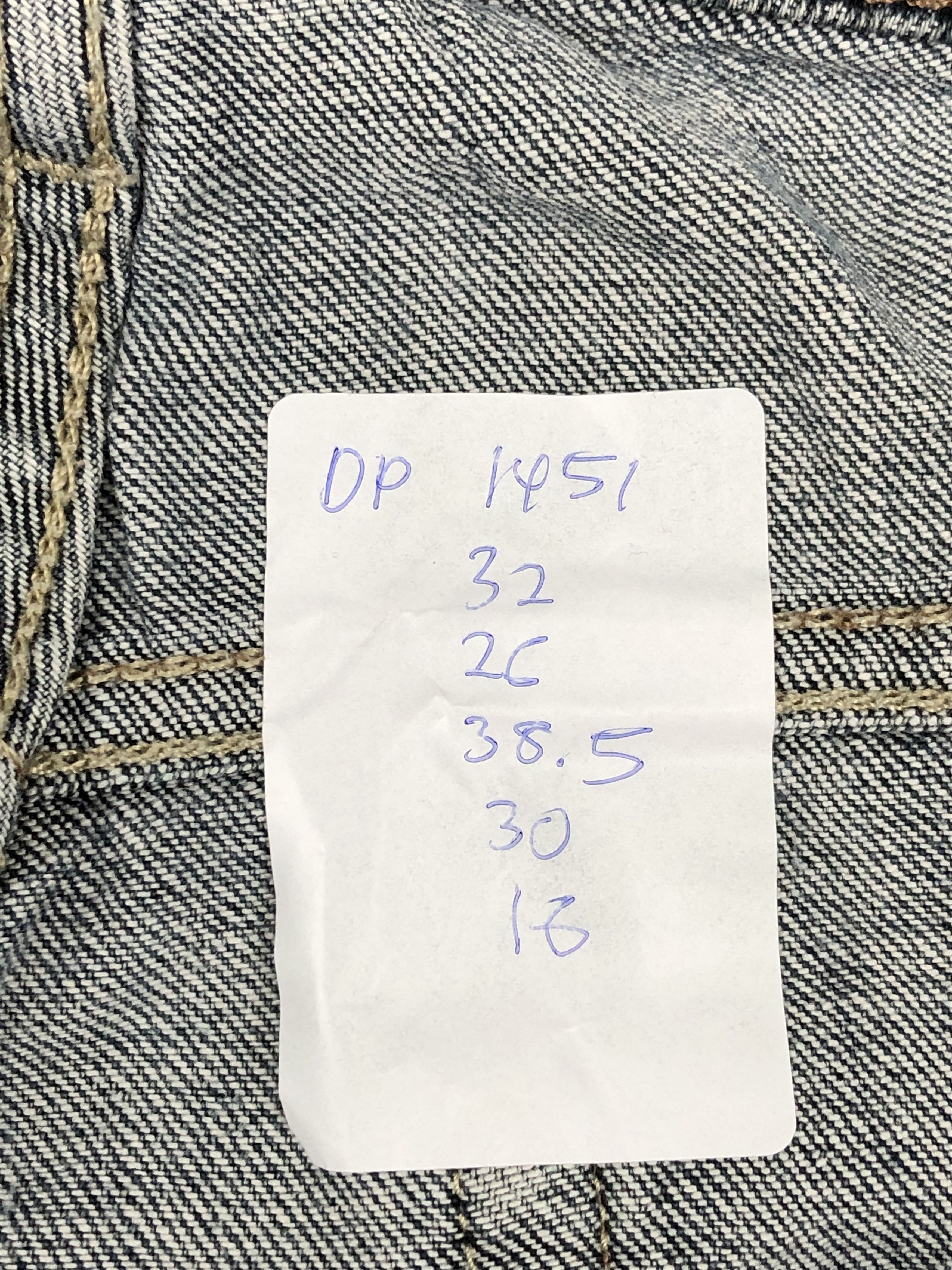 Levi's Blue Faded Vintage Levis 514 Jeans DP1451 Size US 32 / EU 48 - 15 Thumbnail