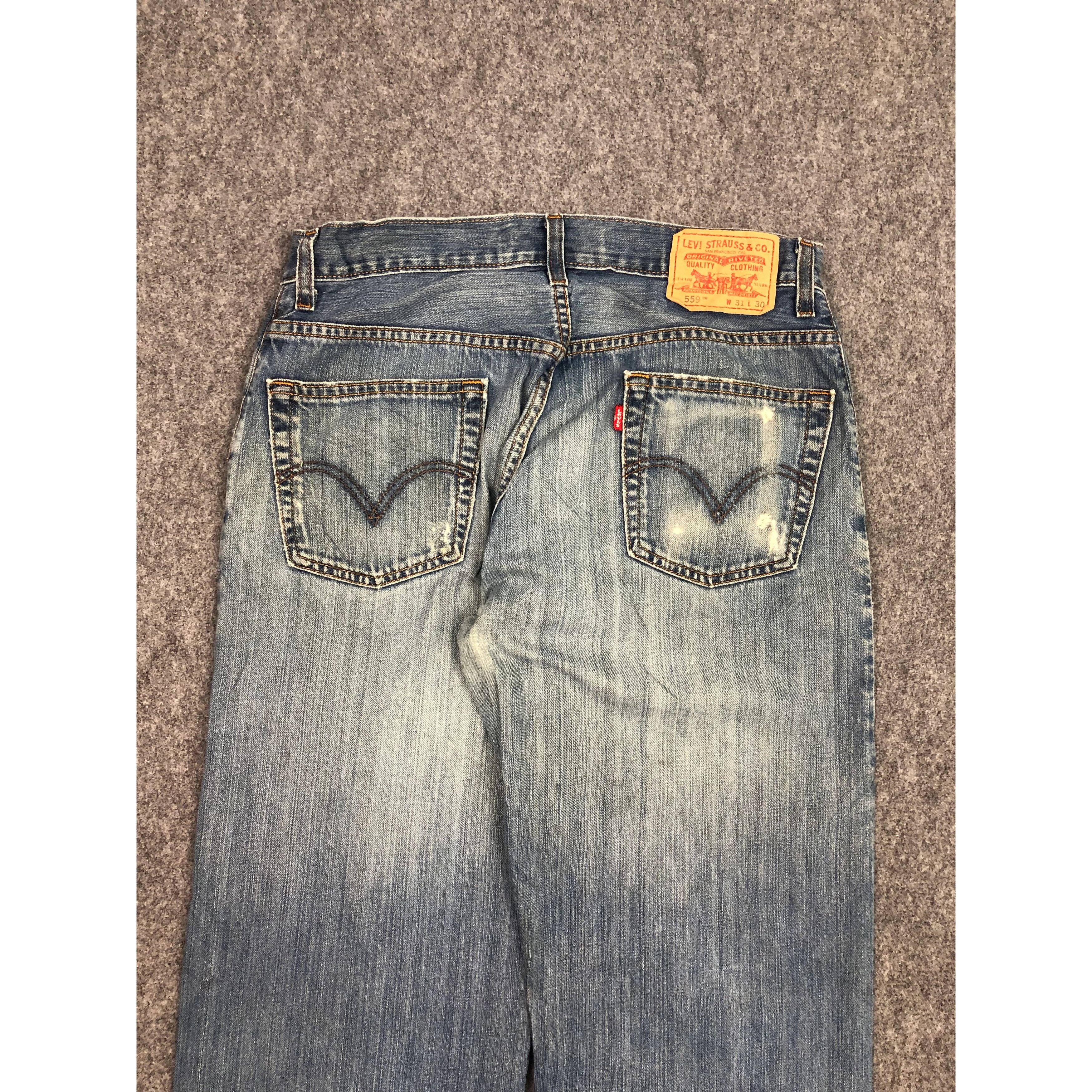 Levi's Vintage Levis 559 Jeans DP0481 Size US 32 / EU 48 - 4 Thumbnail