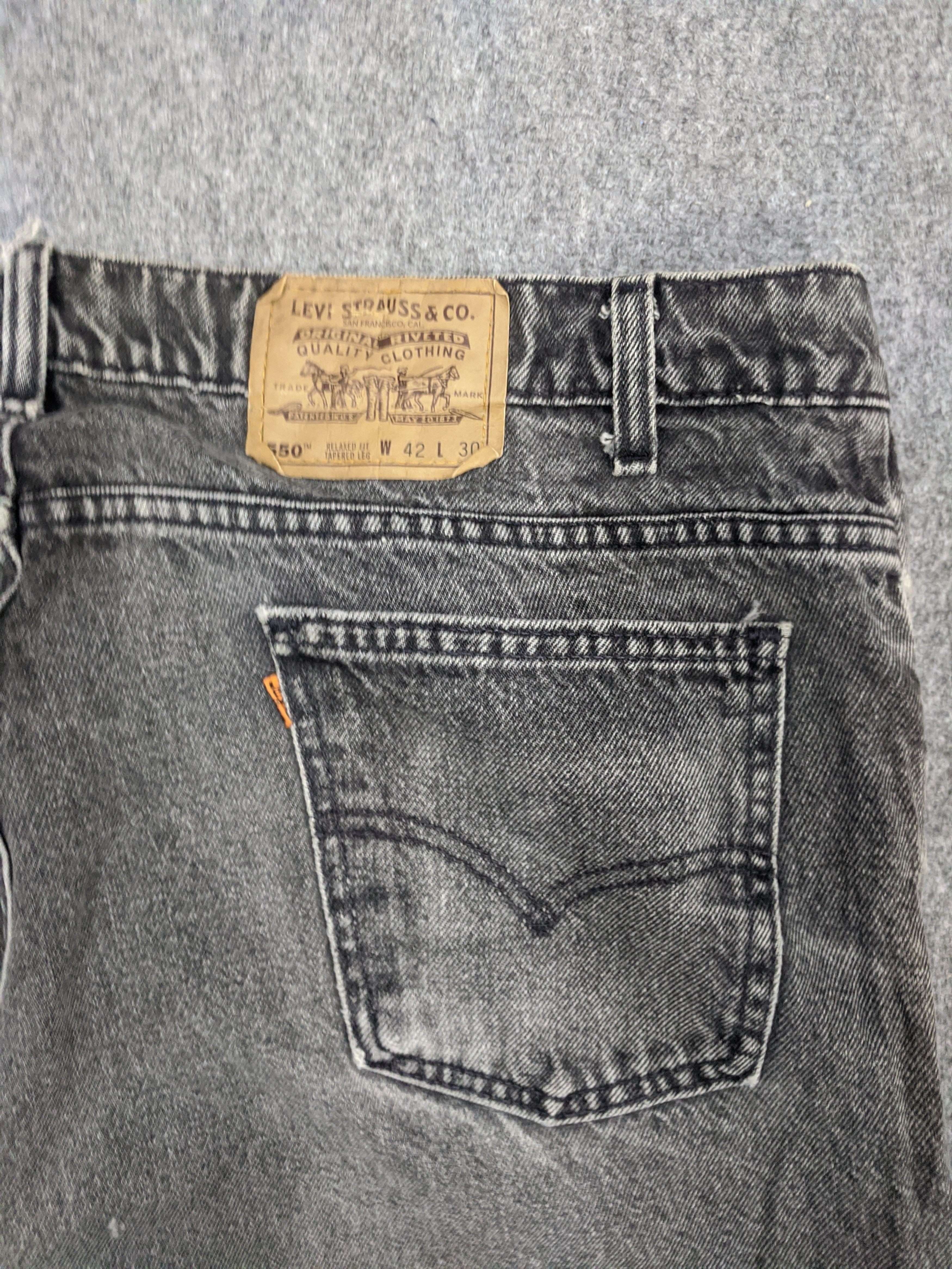 Levi's Vintage 90s Levis 550 Orange Tab Jeans DP0803 Size US 32 / EU 48 - 12 Thumbnail
