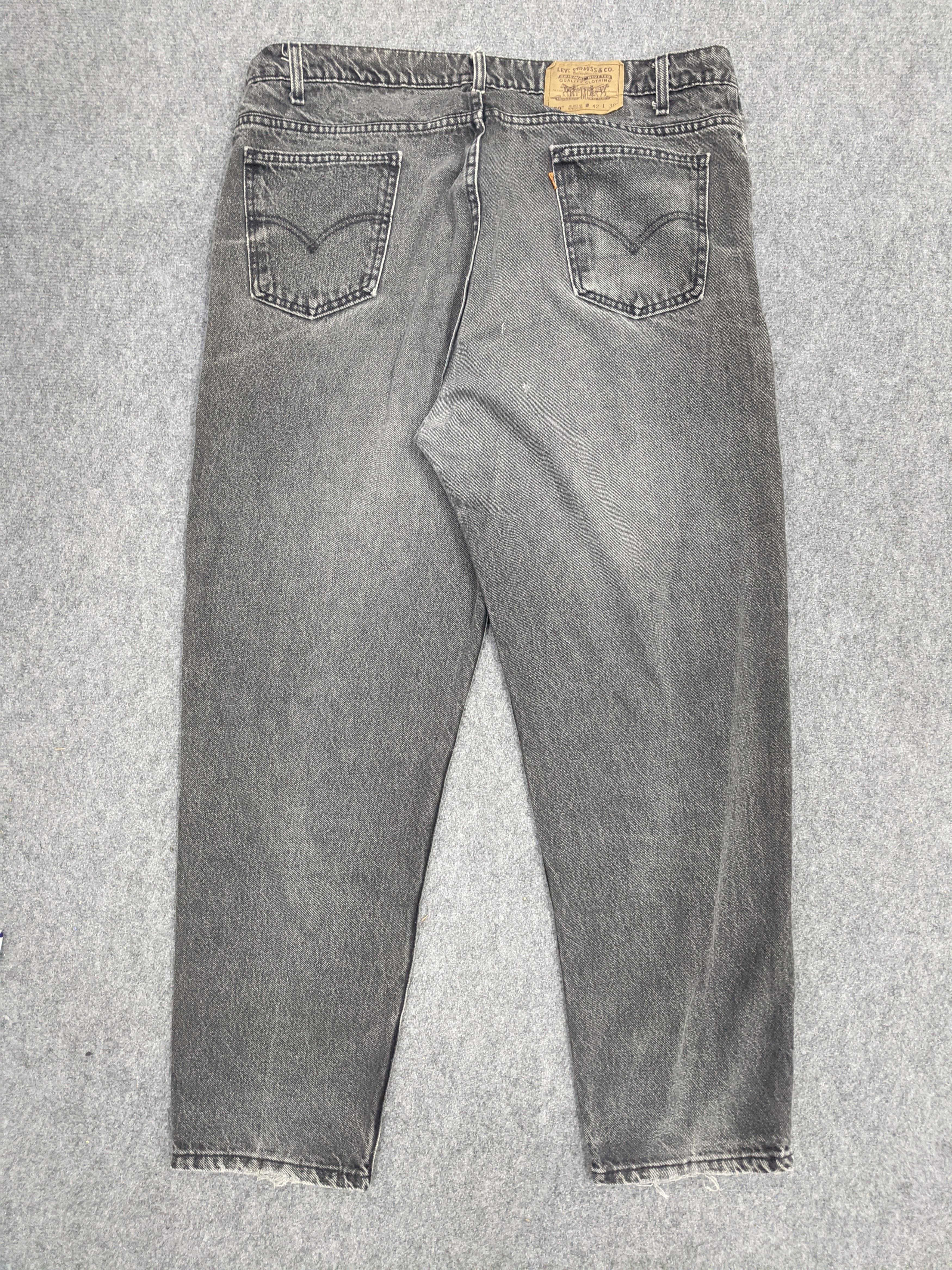 Levi's Vintage 90s Levis 550 Orange Tab Jeans DP0803 Size US 32 / EU 48 - 3 Thumbnail