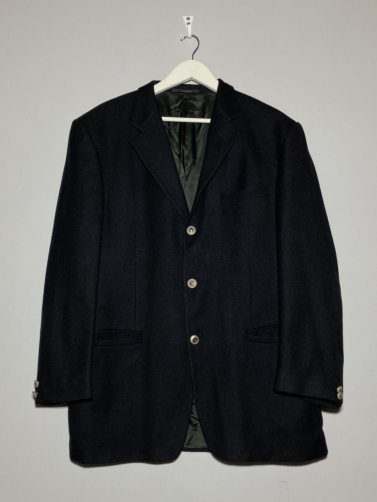 Vintage Vintage 90’s Versace Classic V2 wool blazer Size 40R - 1 Thumbnail