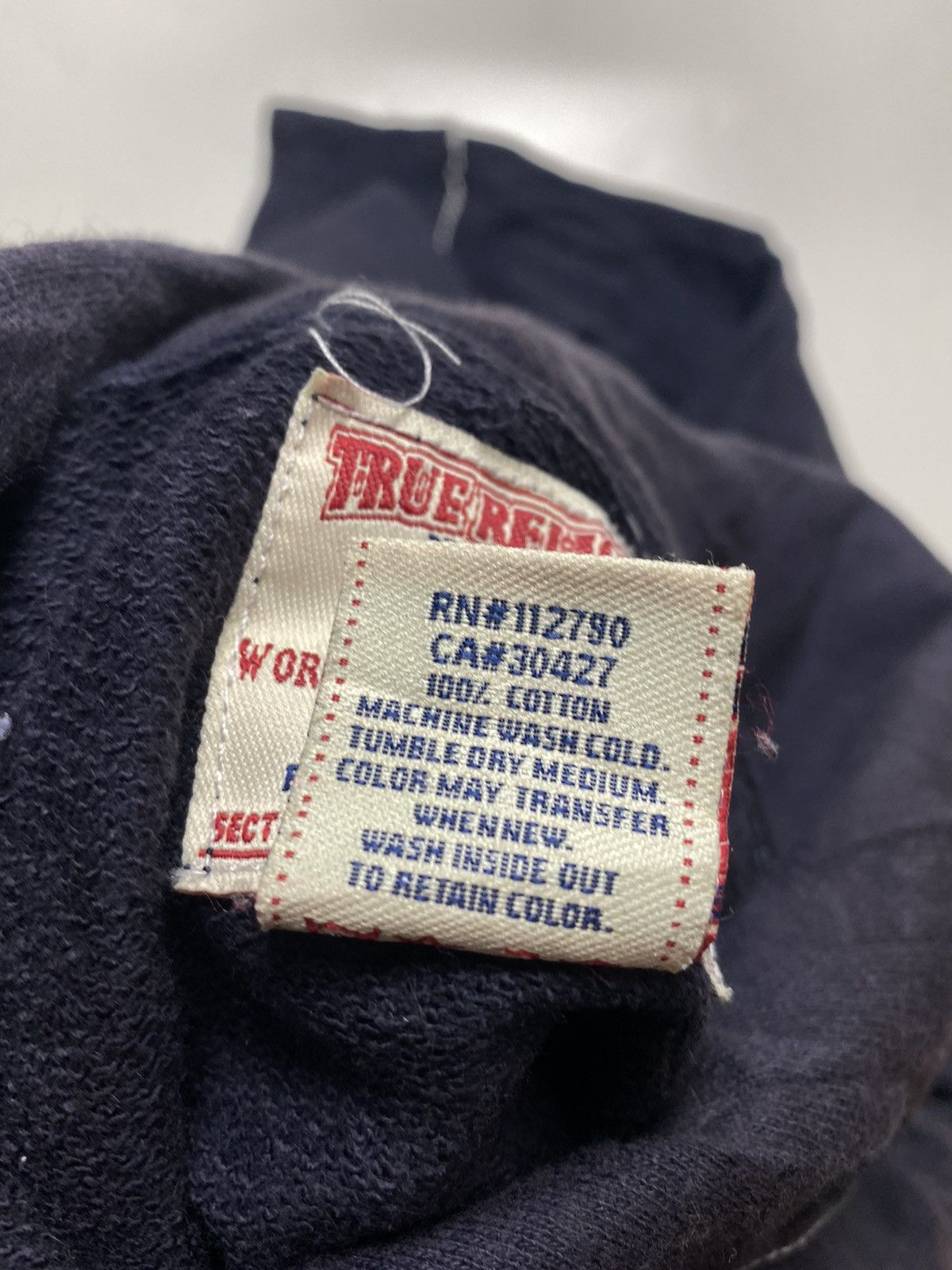 True Religion 2000s True Religion - OG Contrast Stitching Zip Hoodie Size US L / EU 52-54 / 3 - 11 Thumbnail