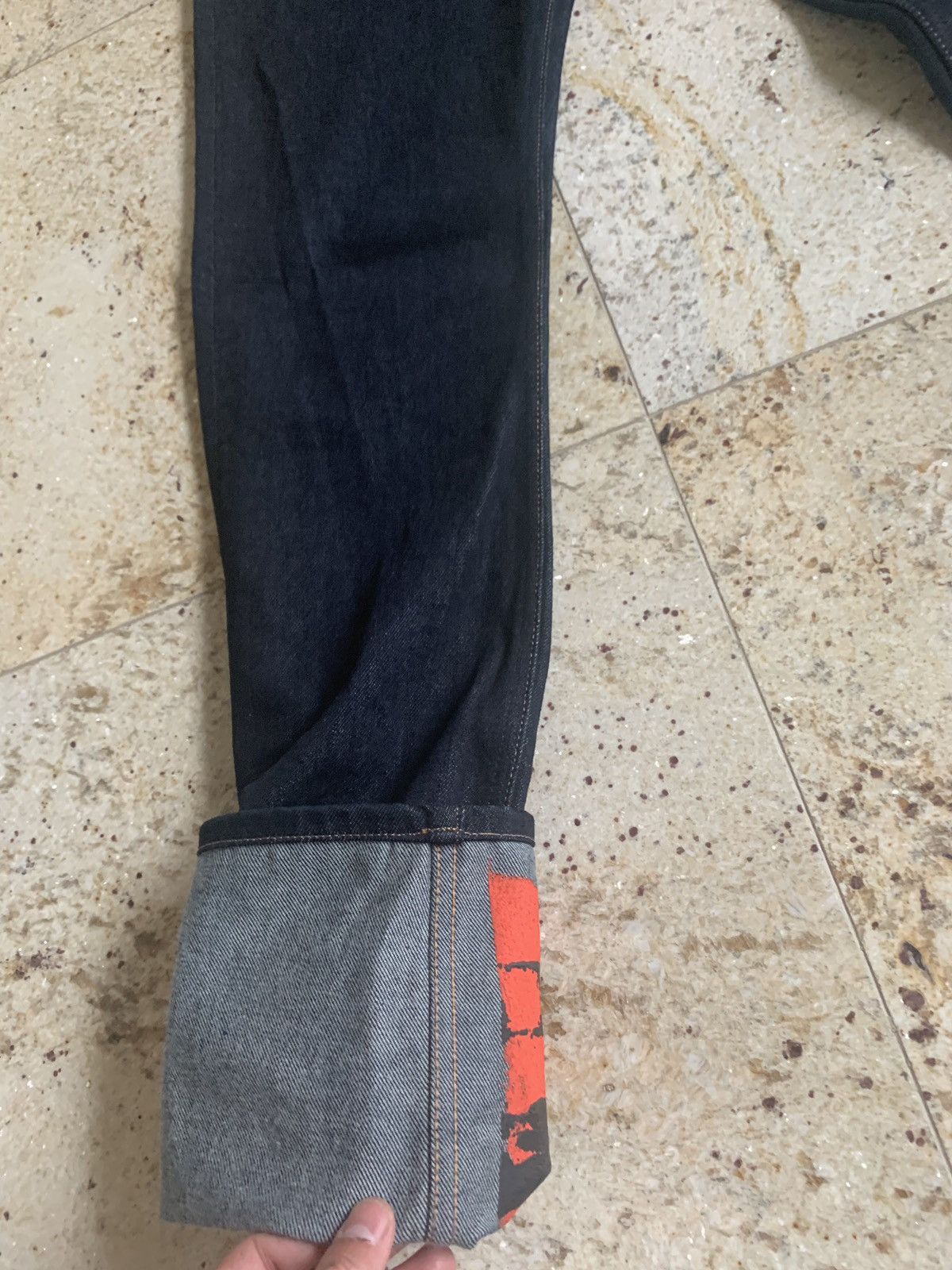 Helmut Lang Josephine Masc Lo Drainpipe Denim Size US 29 - 5 Thumbnail