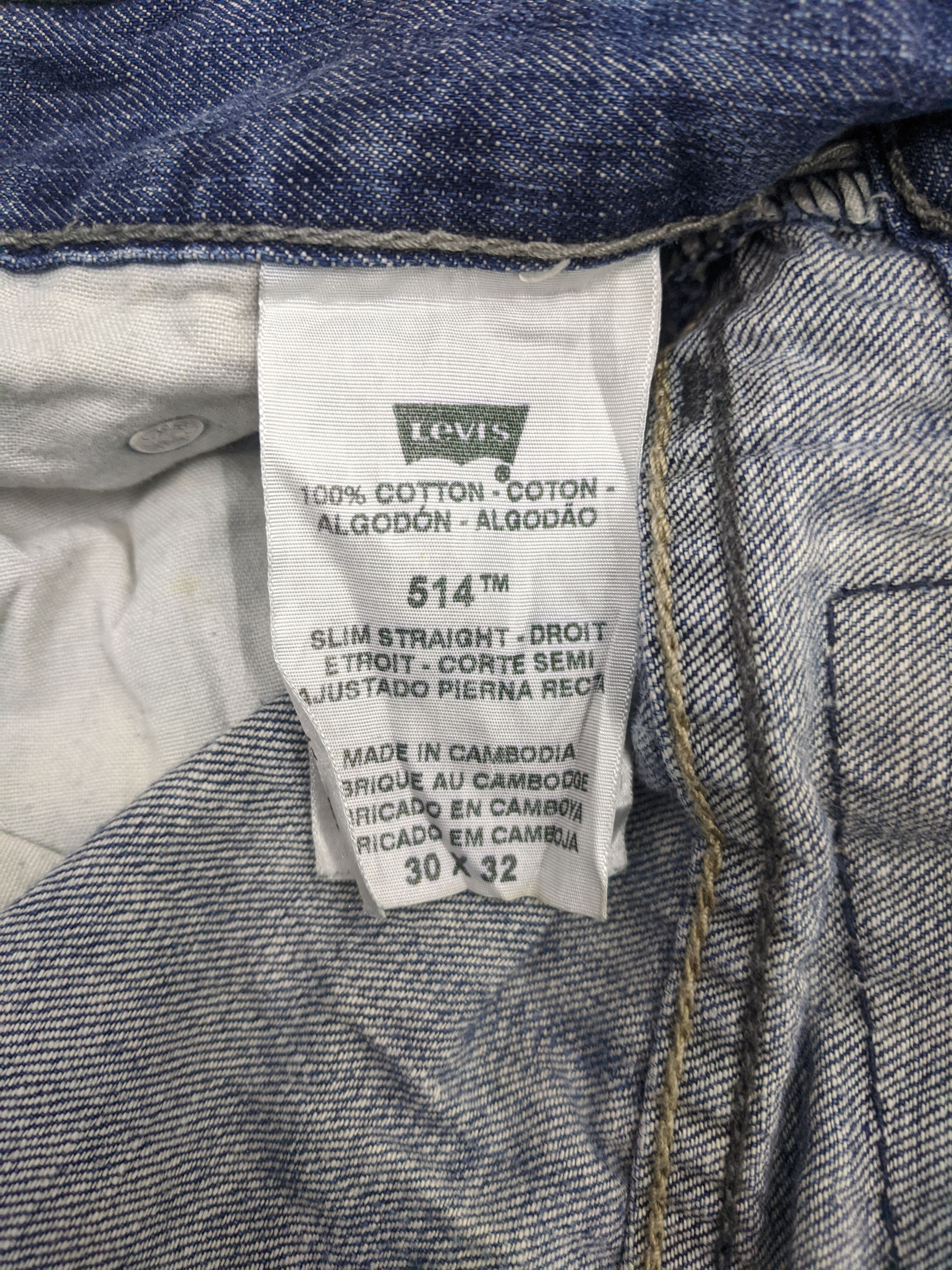 Levi's Vintage Levis 514 Jeans DP0808 Size US 32 / EU 48 - 7 Thumbnail