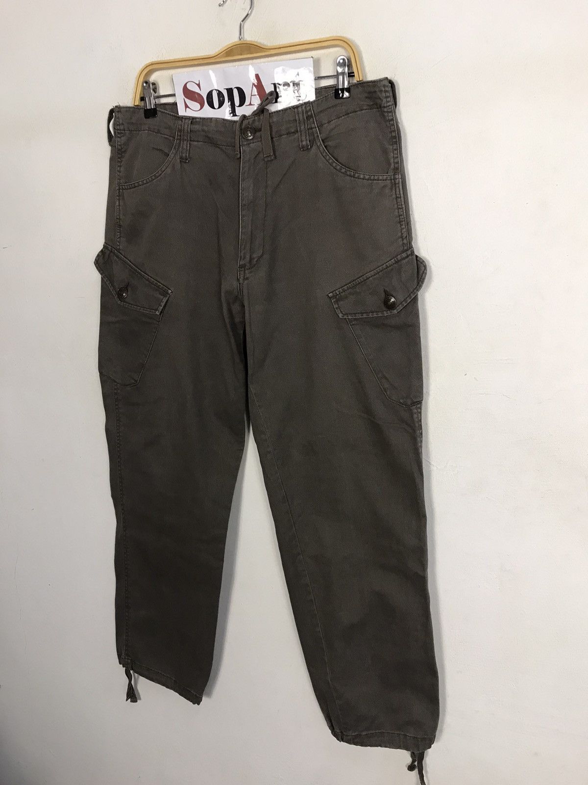 Japanese Brand Vintage Dog Hunting Cargo Pocket Casual Pants Size US 36 / EU 52 - 4 Thumbnail