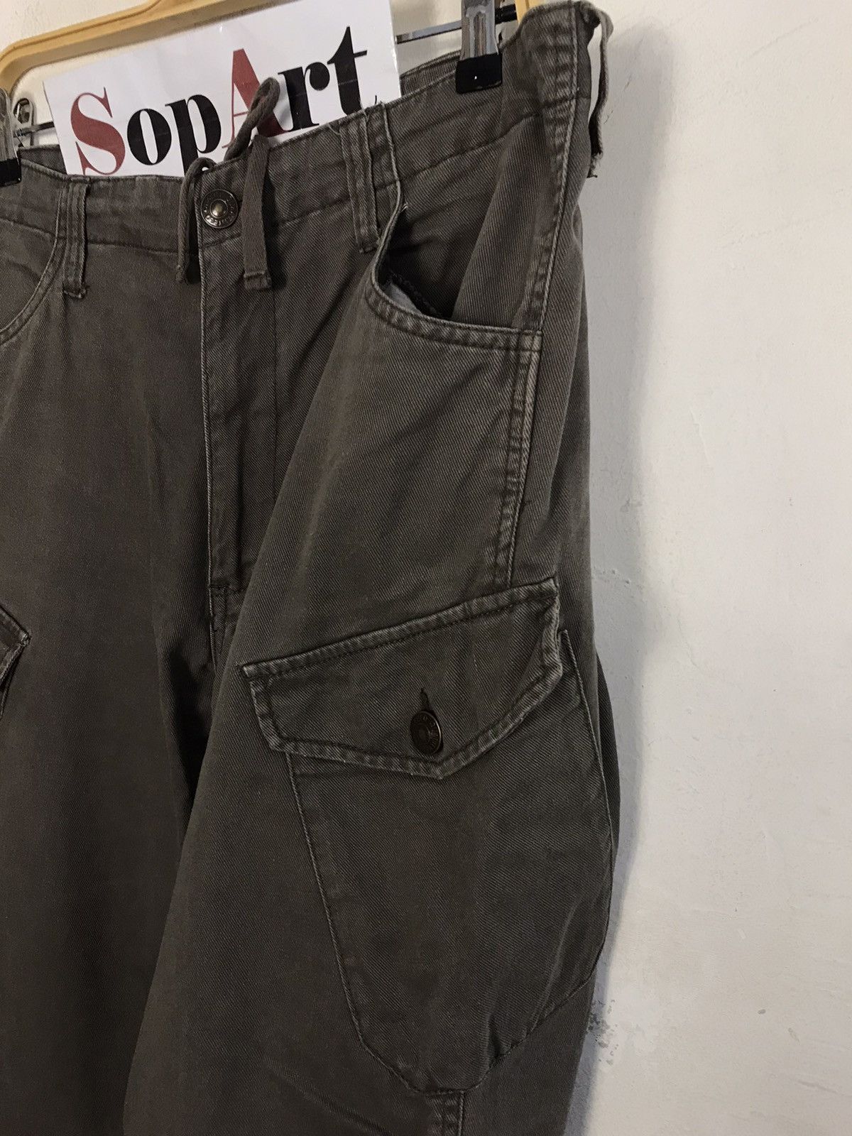 Japanese Brand Vintage Dog Hunting Cargo Pocket Casual Pants Size US 36 / EU 52 - 5 Thumbnail