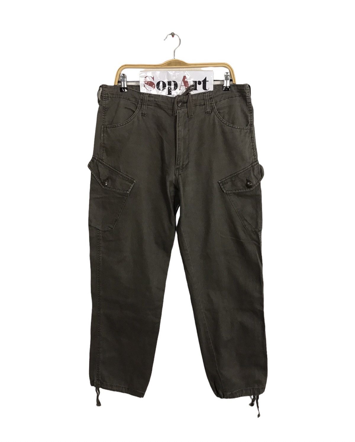 Japanese Brand Vintage Dog Hunting Cargo Pocket Casual Pants Size US 36 / EU 52 - 1 Thumbnail