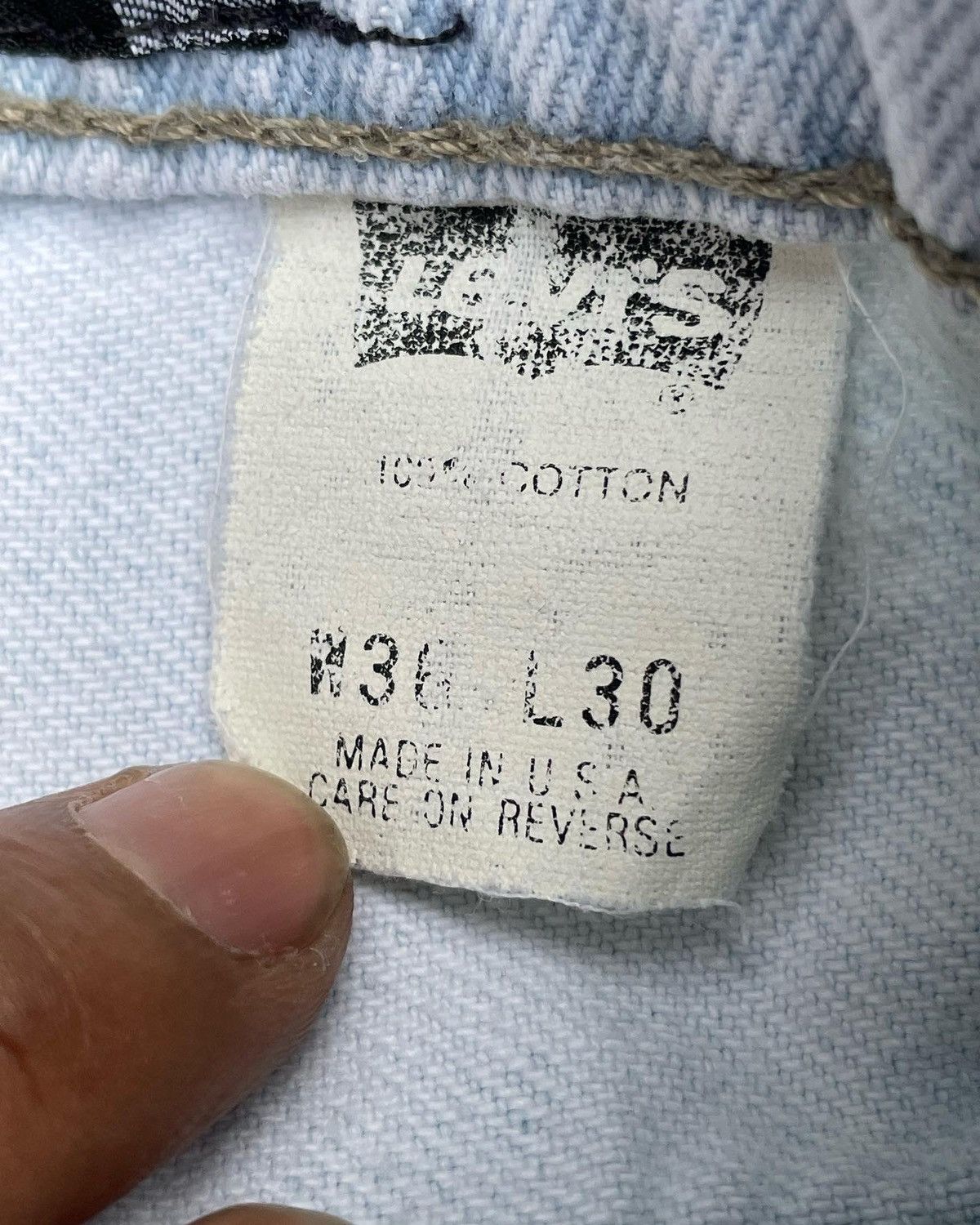 Levi's × Vintage Vintage 1994 Levis Silvertab Loose Size US 35 - 18 Thumbnail