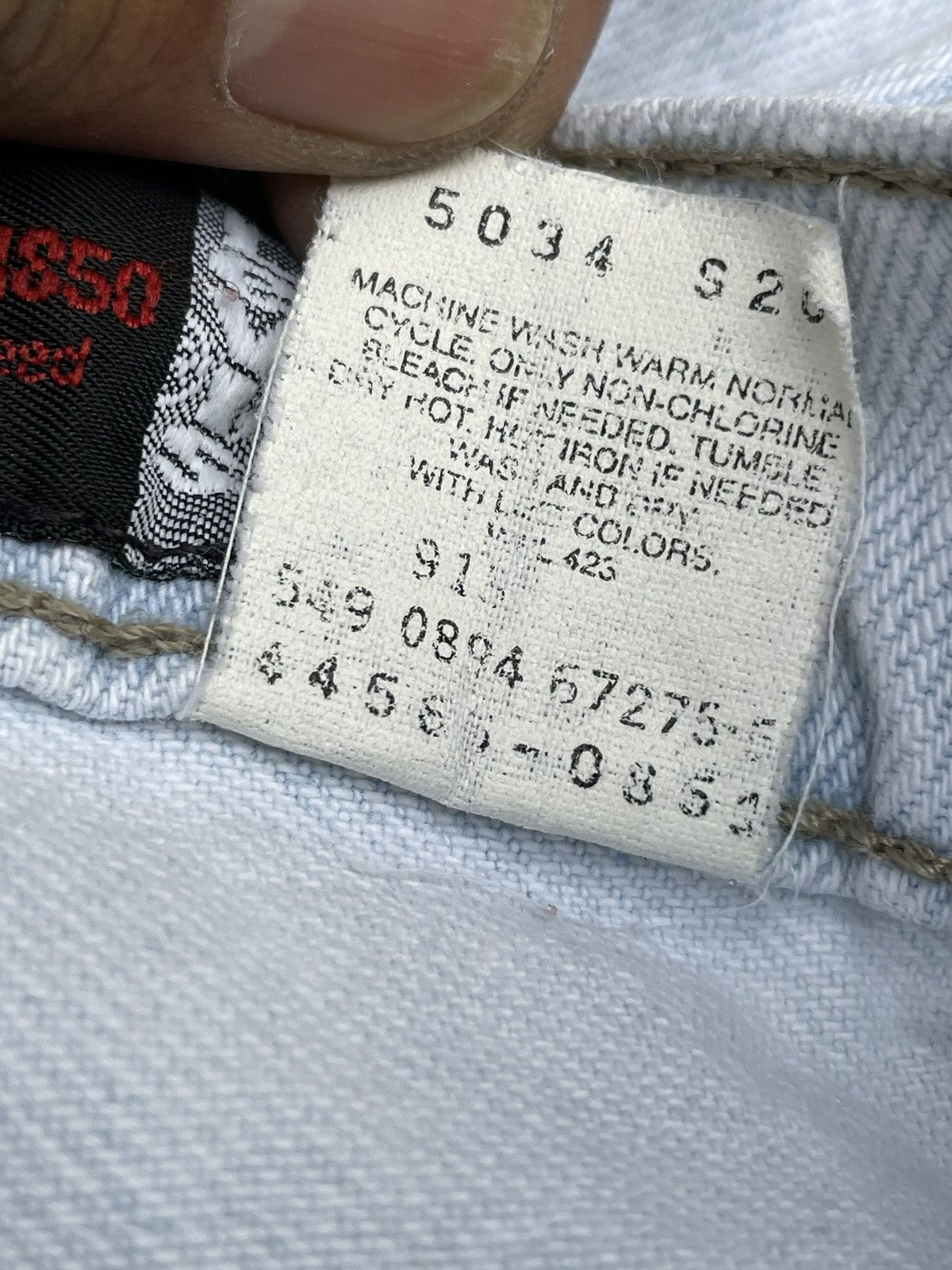 Levi's × Vintage Vintage 1994 Levis Silvertab Loose Size US 35 - 20 Thumbnail