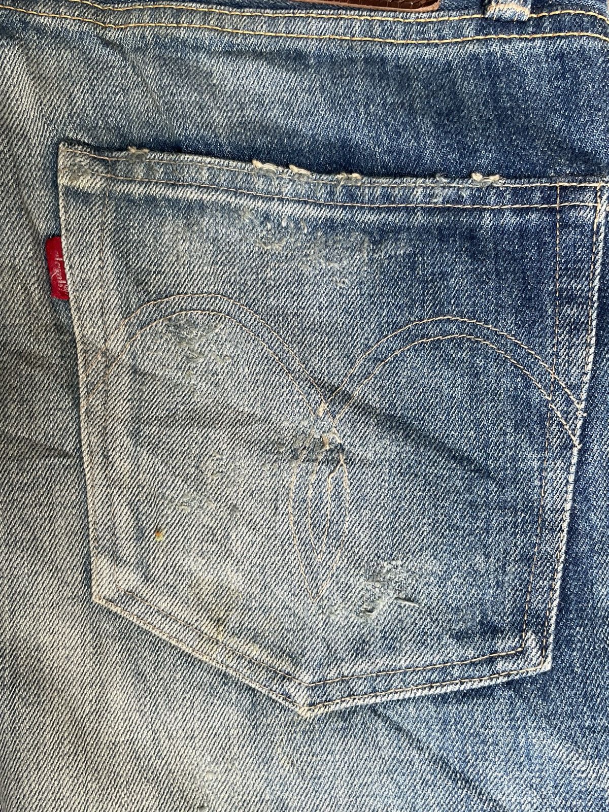 Japanese Brand Glamb Japan Selvedge Aging Distressed Rework Denim Size US 32 / EU 48 - 20 Thumbnail