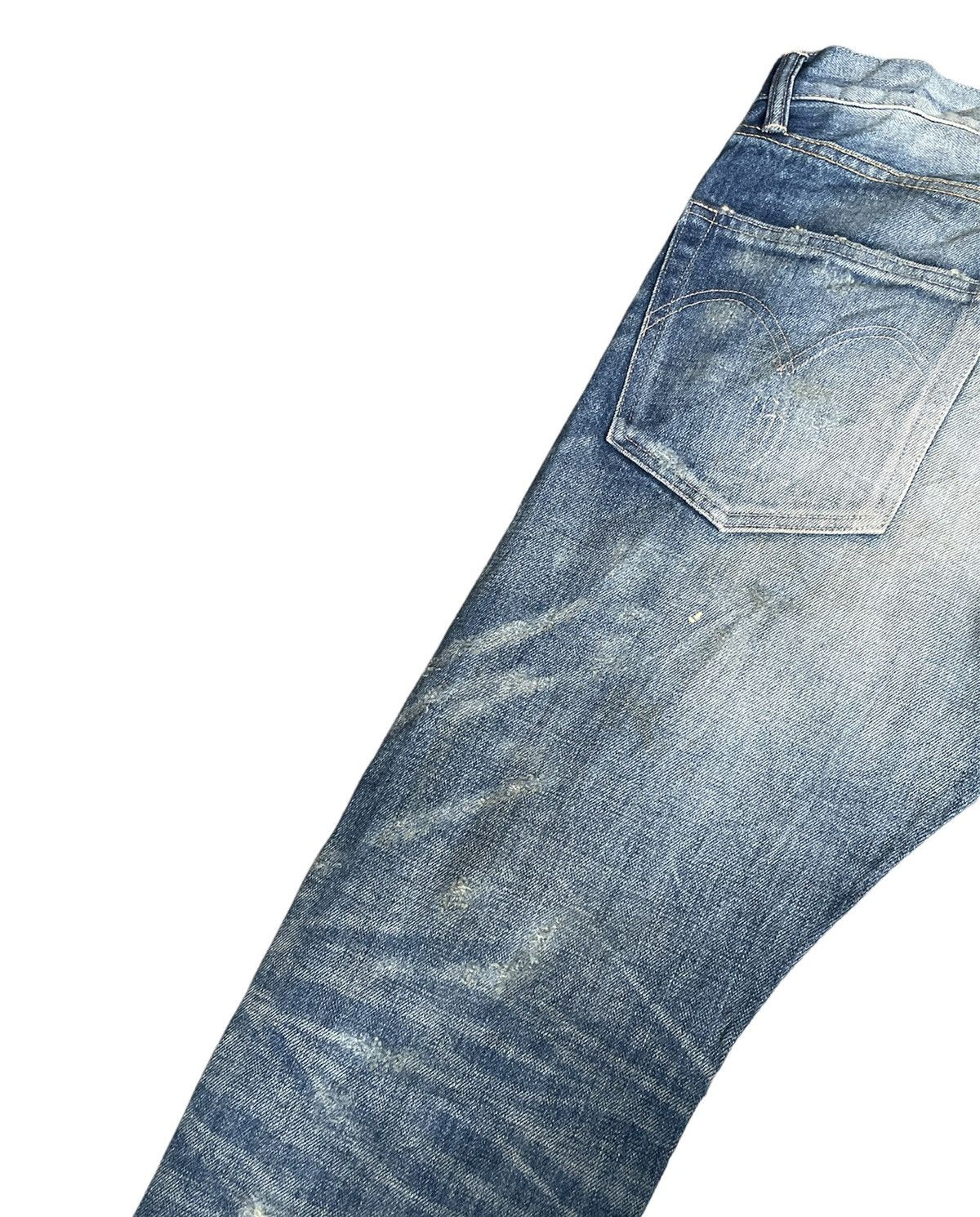 Japanese Brand Glamb Japan Selvedge Aging Distressed Rework Denim Size US 32 / EU 48 - 14 Thumbnail