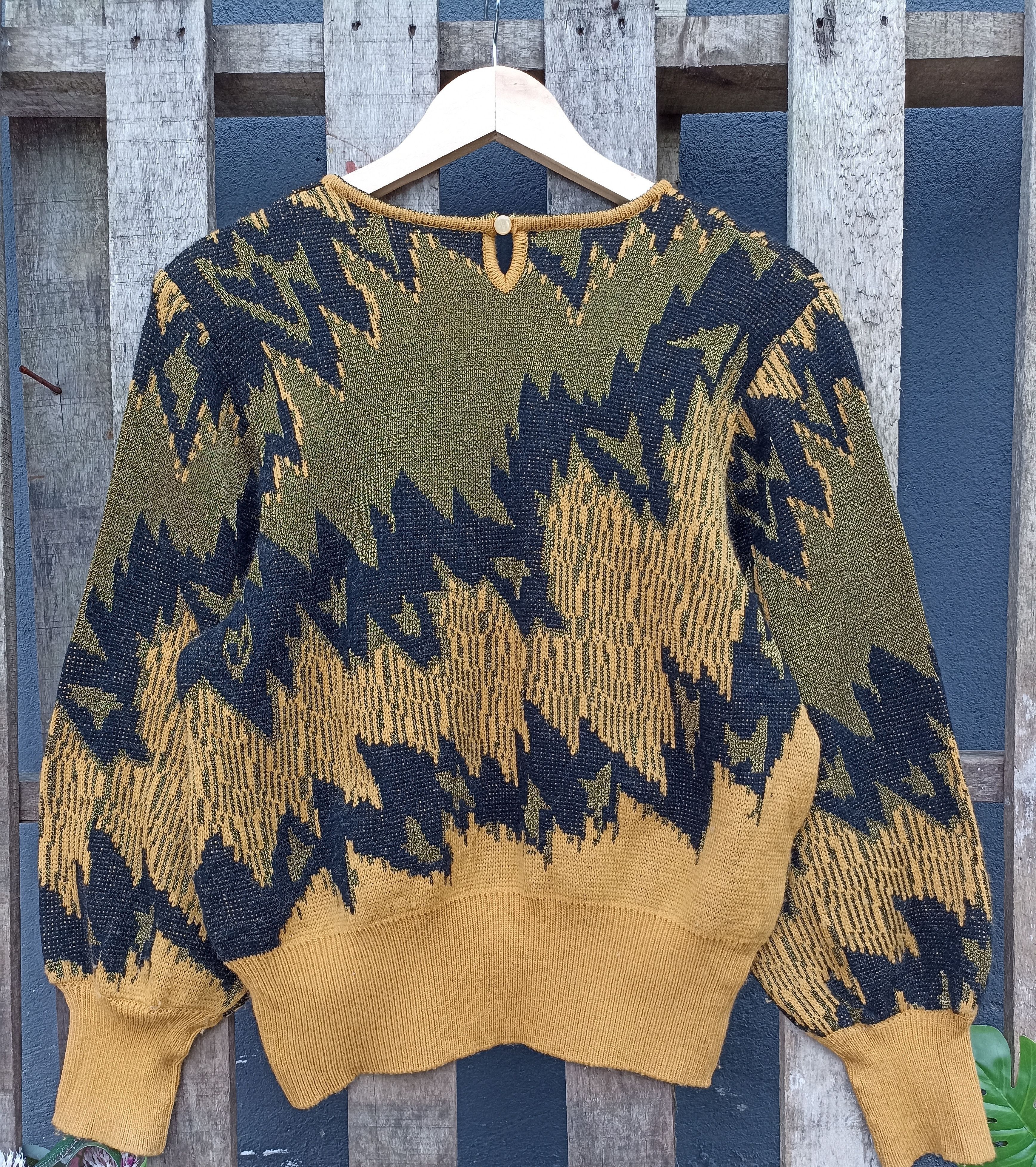 Homespun Knitwear × Japanese Brand Lilas Dame sweater Size L / US 10 / IT 46 - 4 Thumbnail