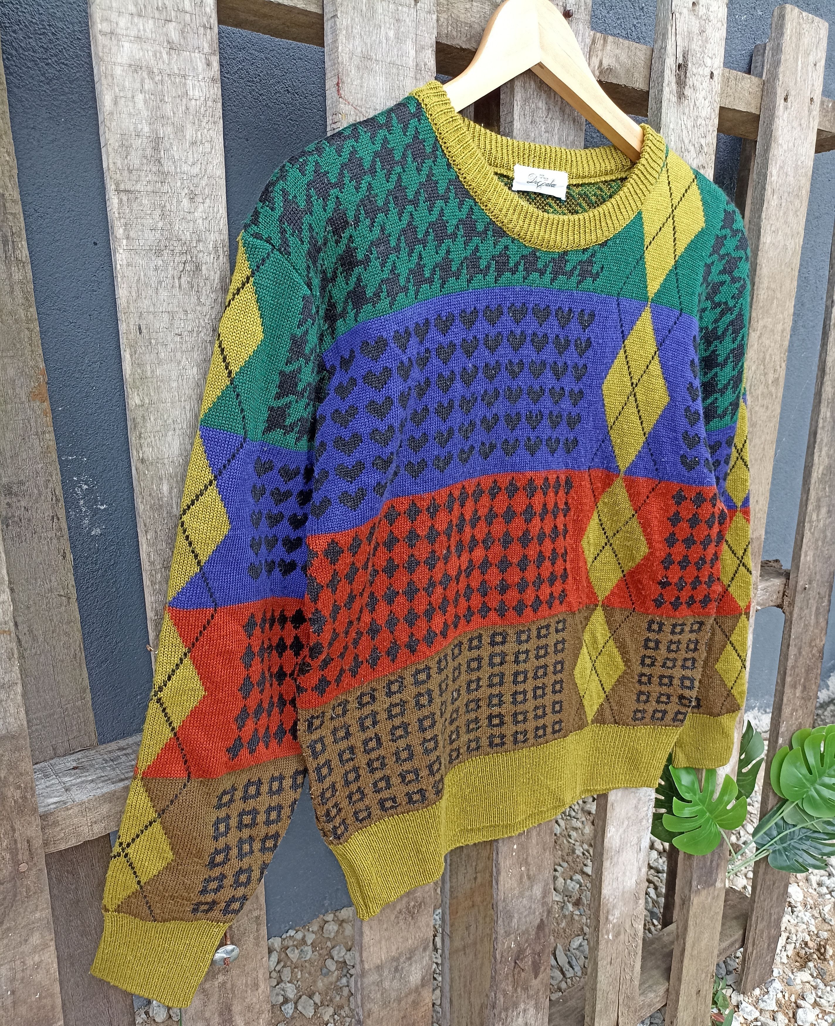 Japanese Brand × Other Japan brand colorfull sweater Size US S / EU 44-46 / 1 - 3 Thumbnail