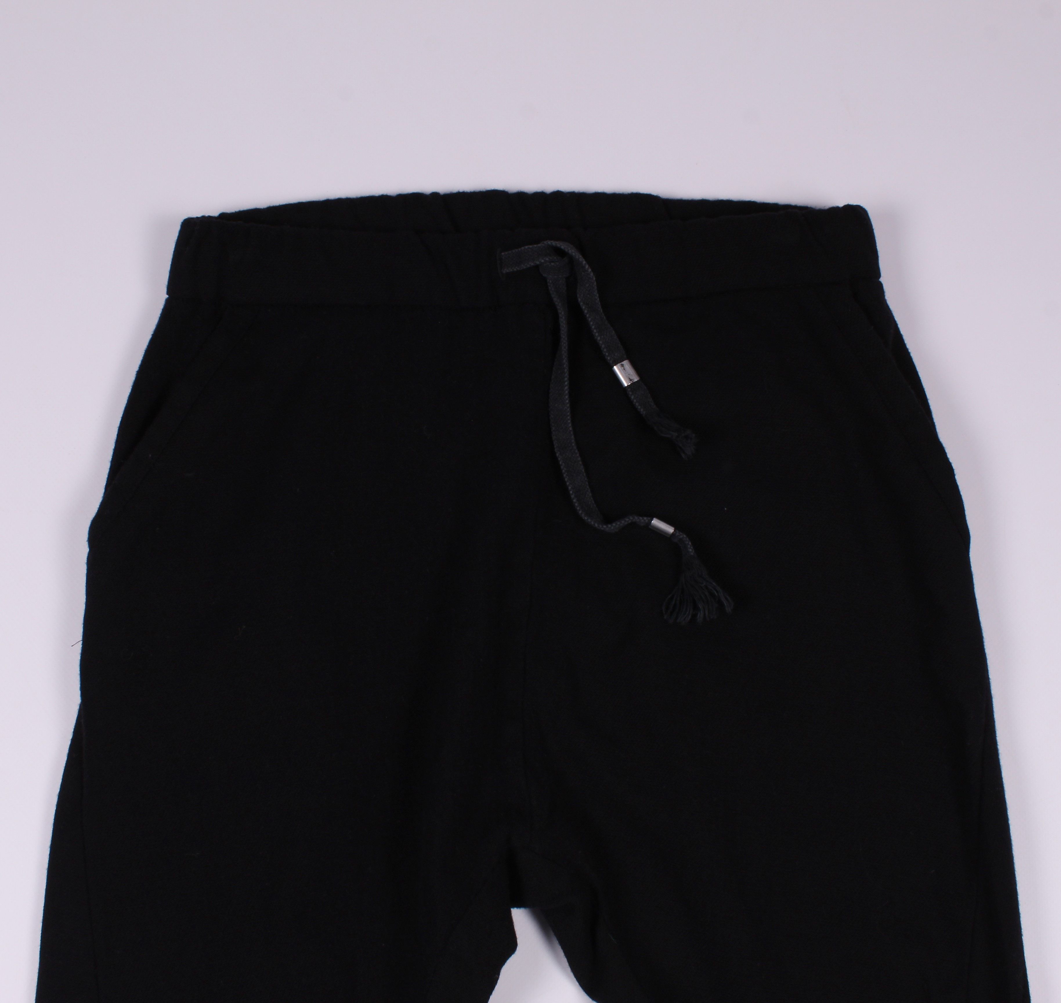 Other Avant Garde Manuel Marte Black Wool Pants Trousers Size US 28 / EU 44 - 2 Thumbnail