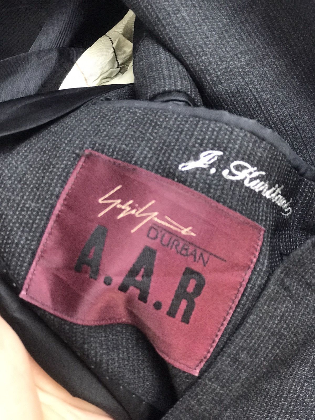 Yohji Yamamoto AAR Yohji Yamamoto Blazer Jacket Size 40R - 6 Thumbnail