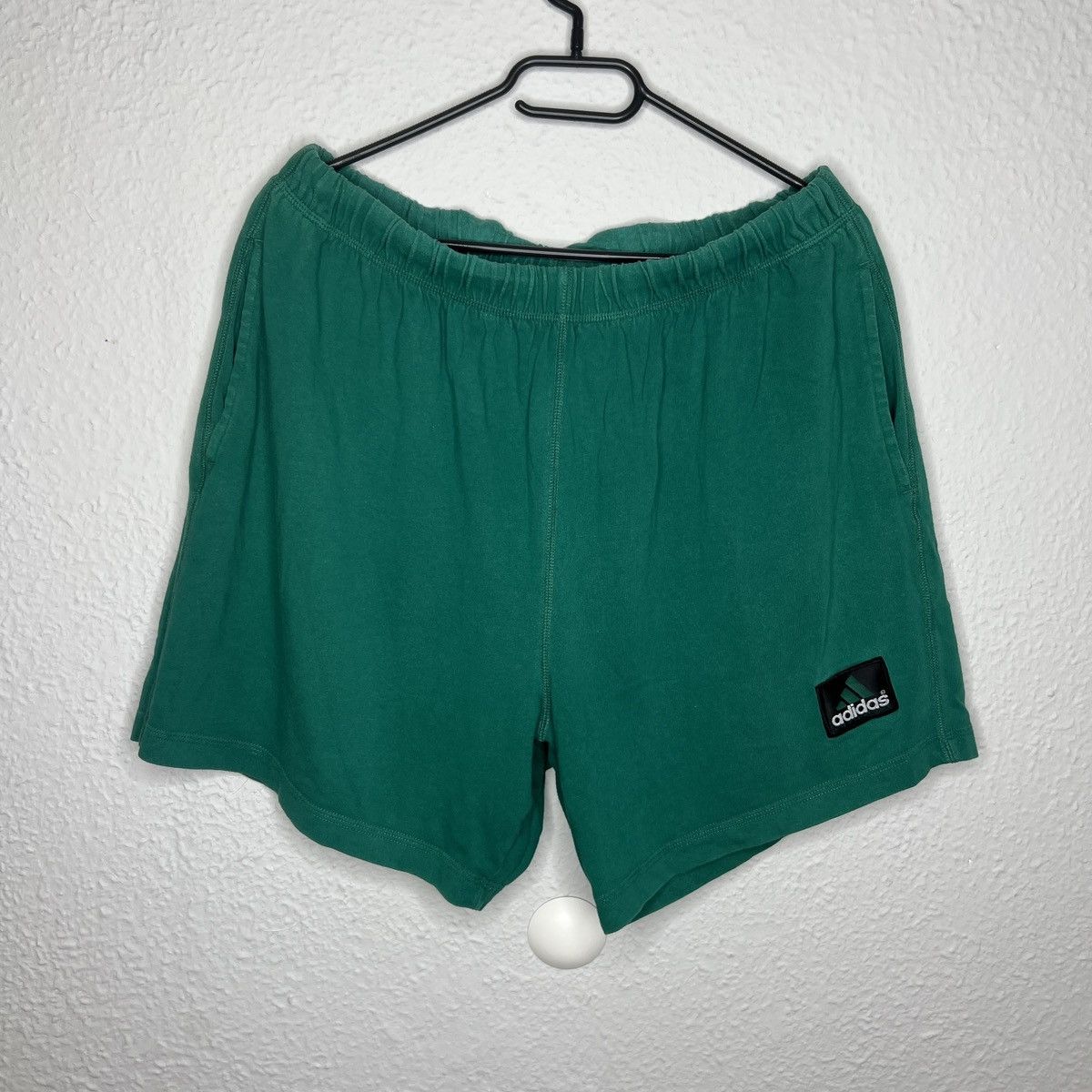 Adidas Adidas Equipment Vintage Shorts Green Box Logo Size US 32 / EU 48 - 1 Thumbnail