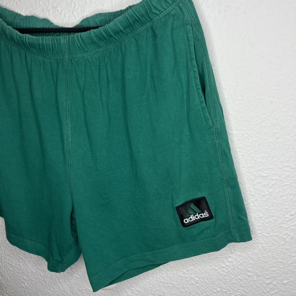 Adidas Adidas Equipment Vintage Shorts Green Box Logo Size US 32 / EU 48 - 3 Thumbnail
