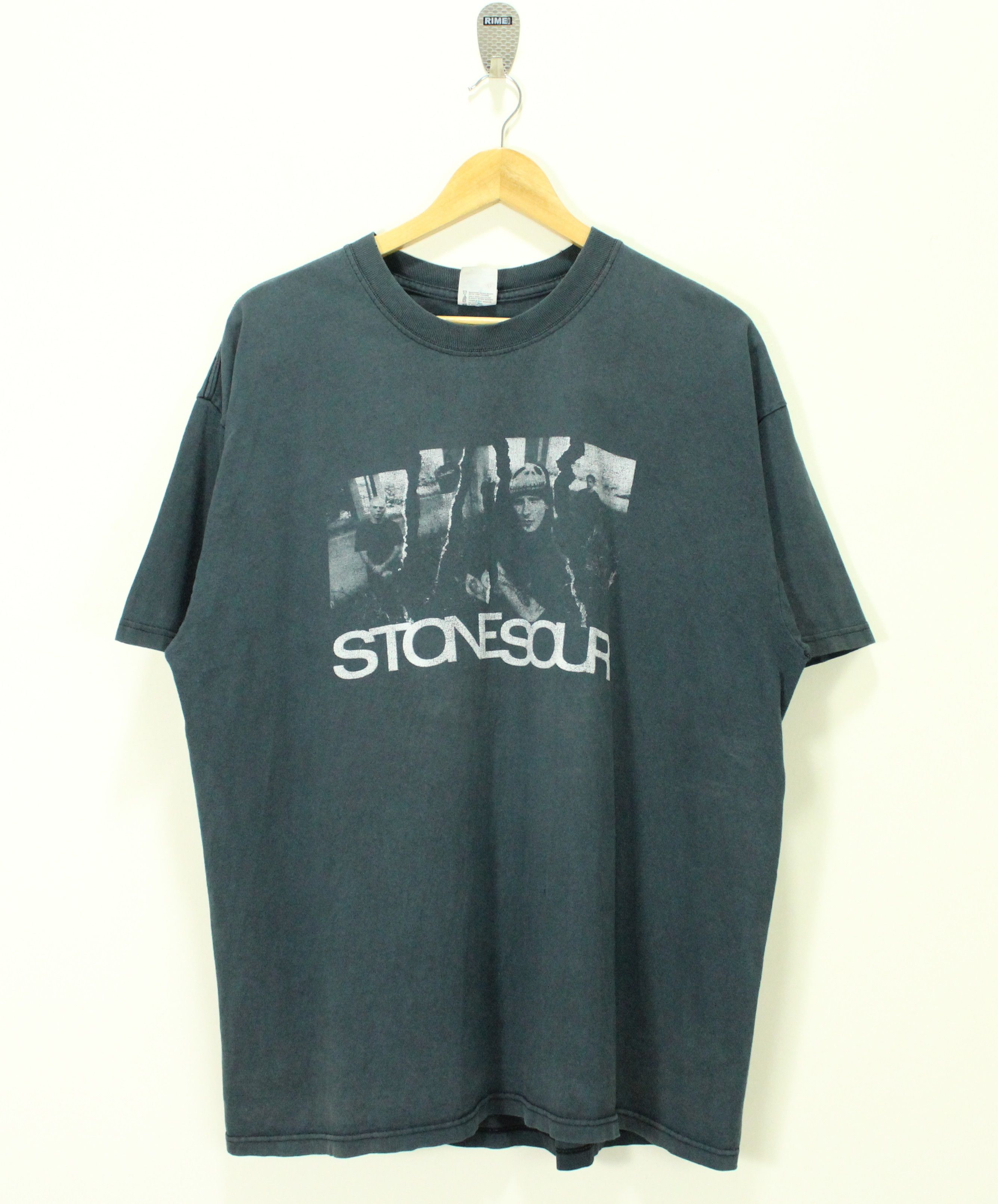 Band Tees Vintage STONE SOUR T Shirt Distressed Slipknot Size US XL / EU 56 / 4 - 1 Thumbnail