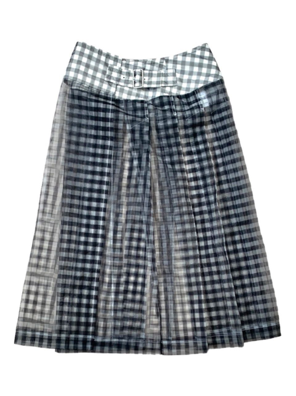 Comme des Garcons 2006 Tricot COMME DES GARÇONS Pleated Doubles Layered Skirt Size 28" / US 6 / IT 42 - 1 Thumbnail