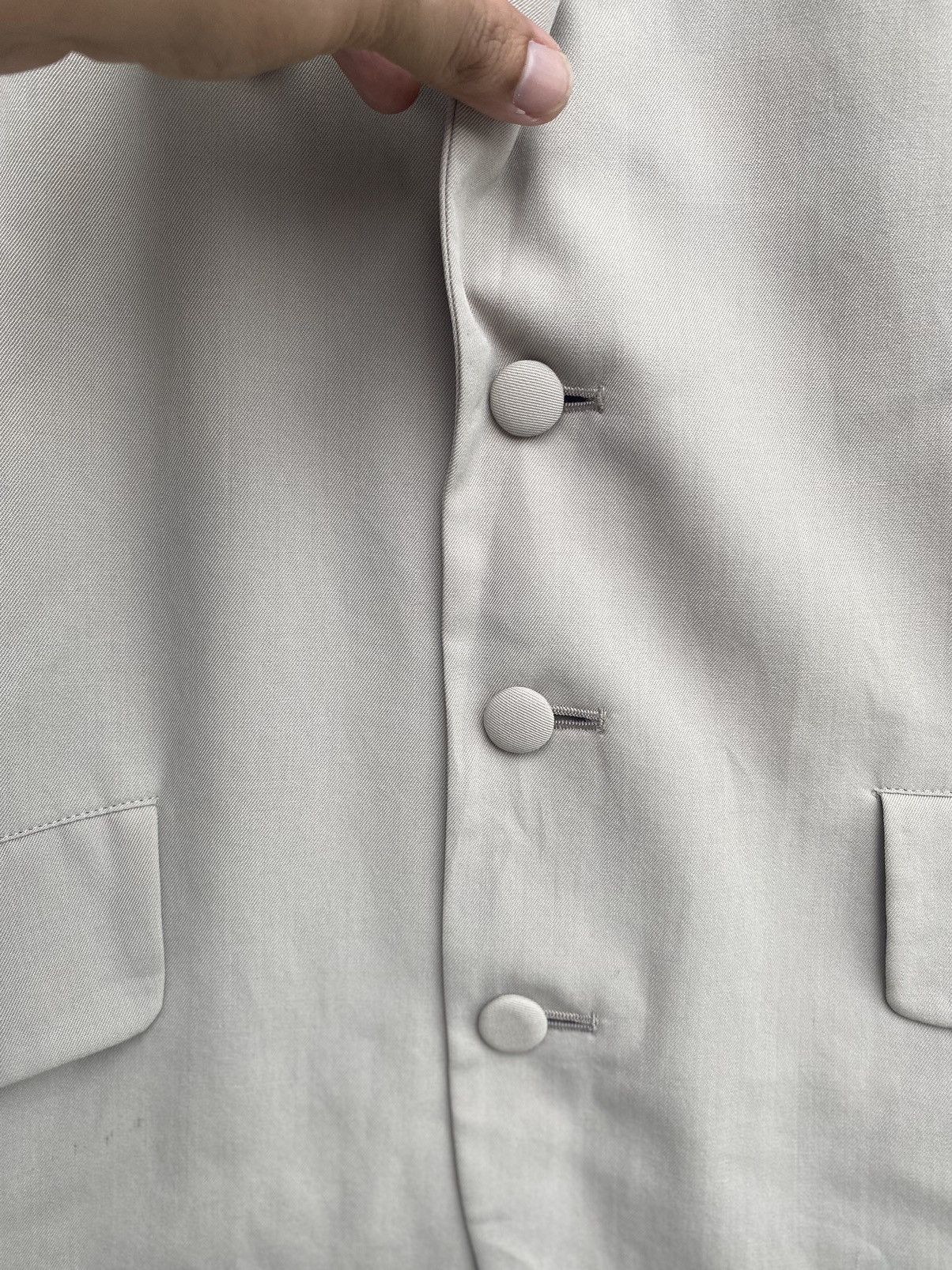 Issey Miyake Vtg 90s I.S Issey Miyake x Tsumori Chisato button up blazer Size 40R - 4 Thumbnail