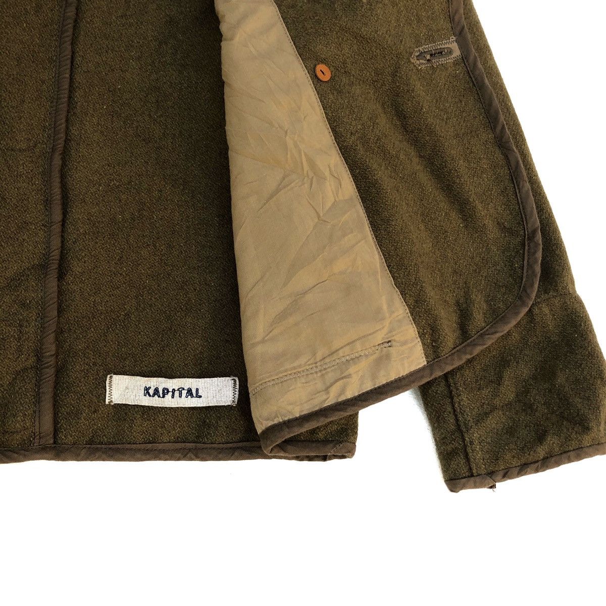 Kapital 🔥KAPITAL Double Breasted Button Wool Jacket Size US S / EU 44-46 / 1 - 9 Thumbnail