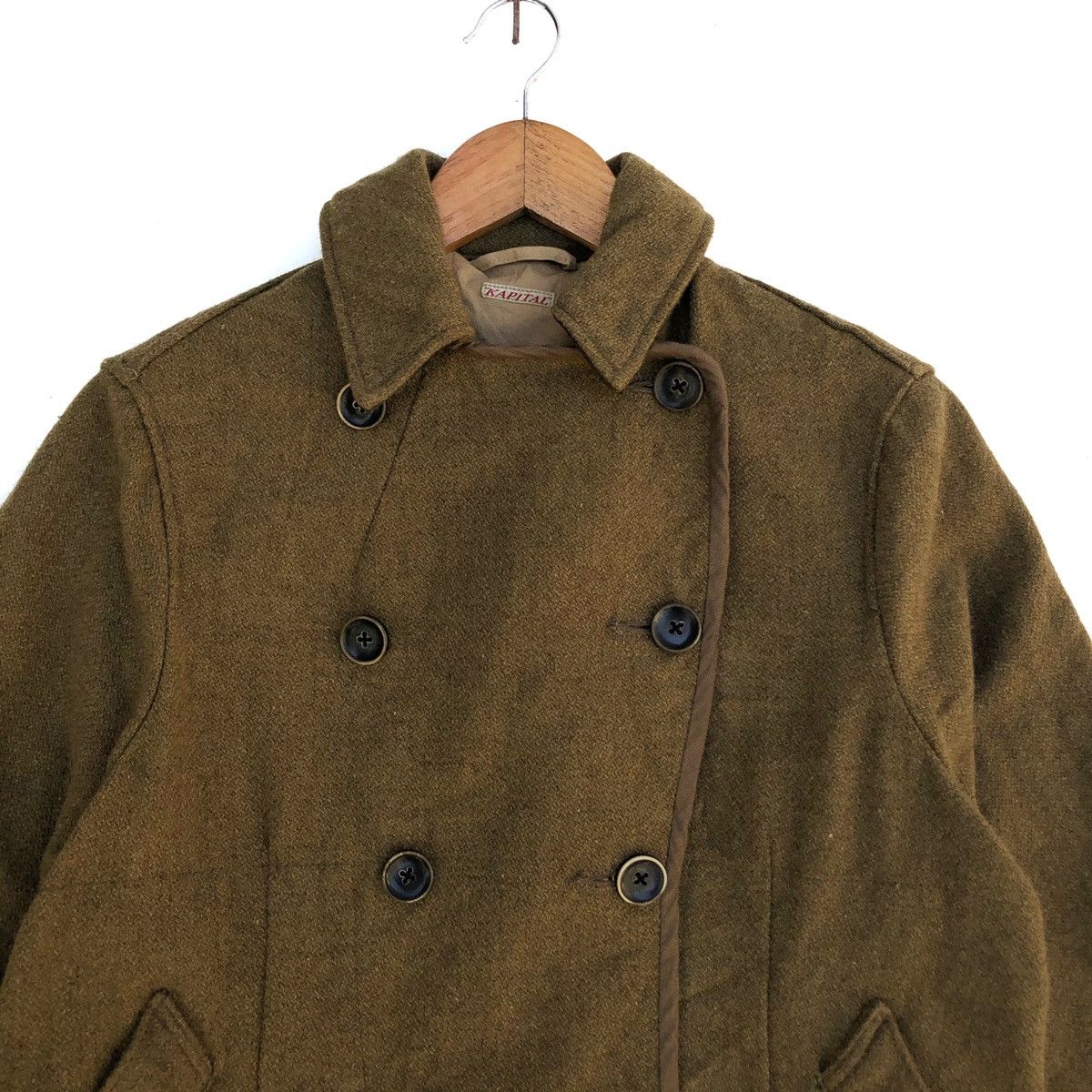 Kapital 🔥KAPITAL Double Breasted Button Wool Jacket Size US S / EU 44-46 / 1 - 2 Thumbnail
