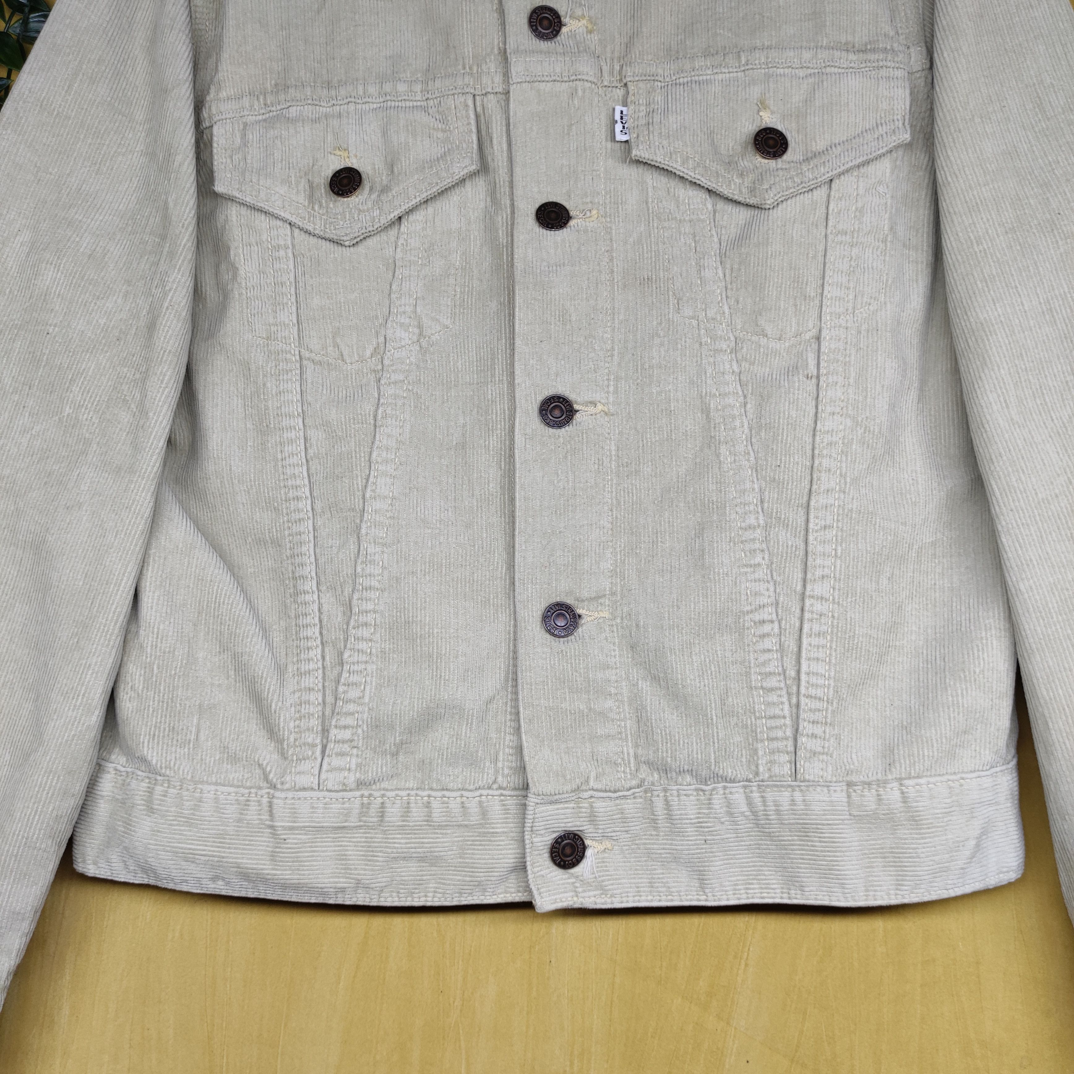 Levi's Vintage 60’s LEVI’S Big E SlimFit Trucker corduroy Size US M / EU 48-50 / 2 - 9 Thumbnail