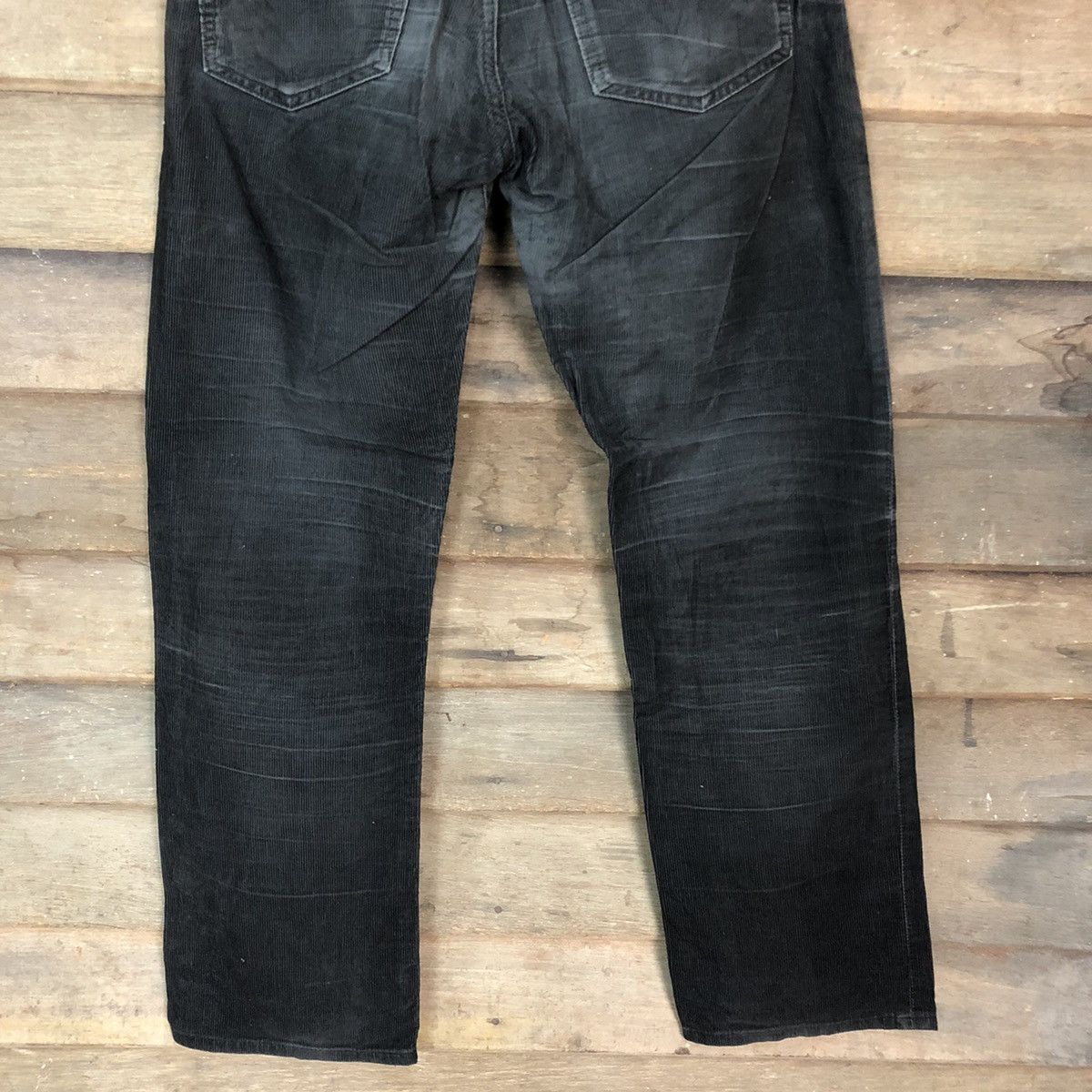 Uniqlo Uniqlo Corduroy vintage Black Denim Pants #c949 Size US 32 / EU 48 - 9 Thumbnail
