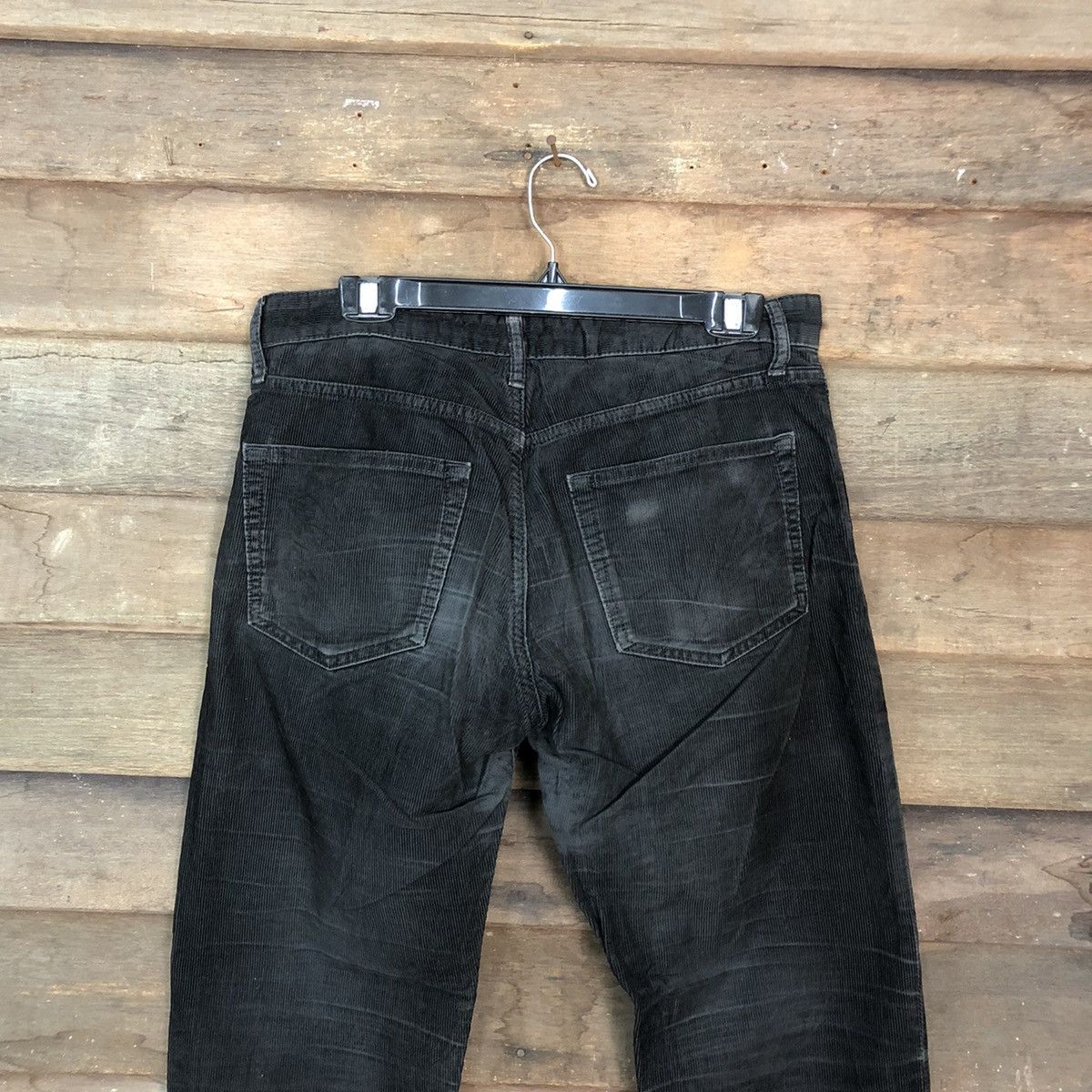 Uniqlo Uniqlo Corduroy vintage Black Denim Pants #c949 Size US 32 / EU 48 - 8 Thumbnail