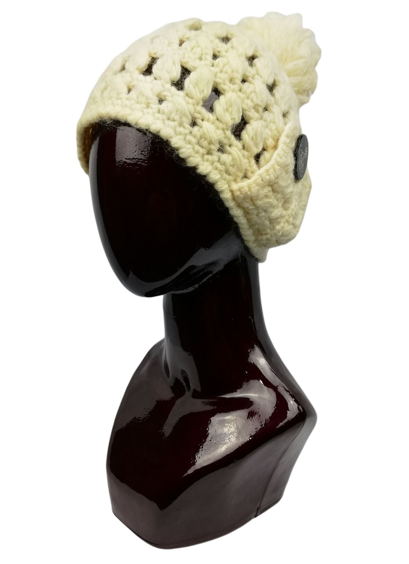 Vivienne Westwood 🔥GRAIL Vivienne Westwood Knitted Wool Hat Orb Logo Design Size ONE SIZE - 2 Thumbnail