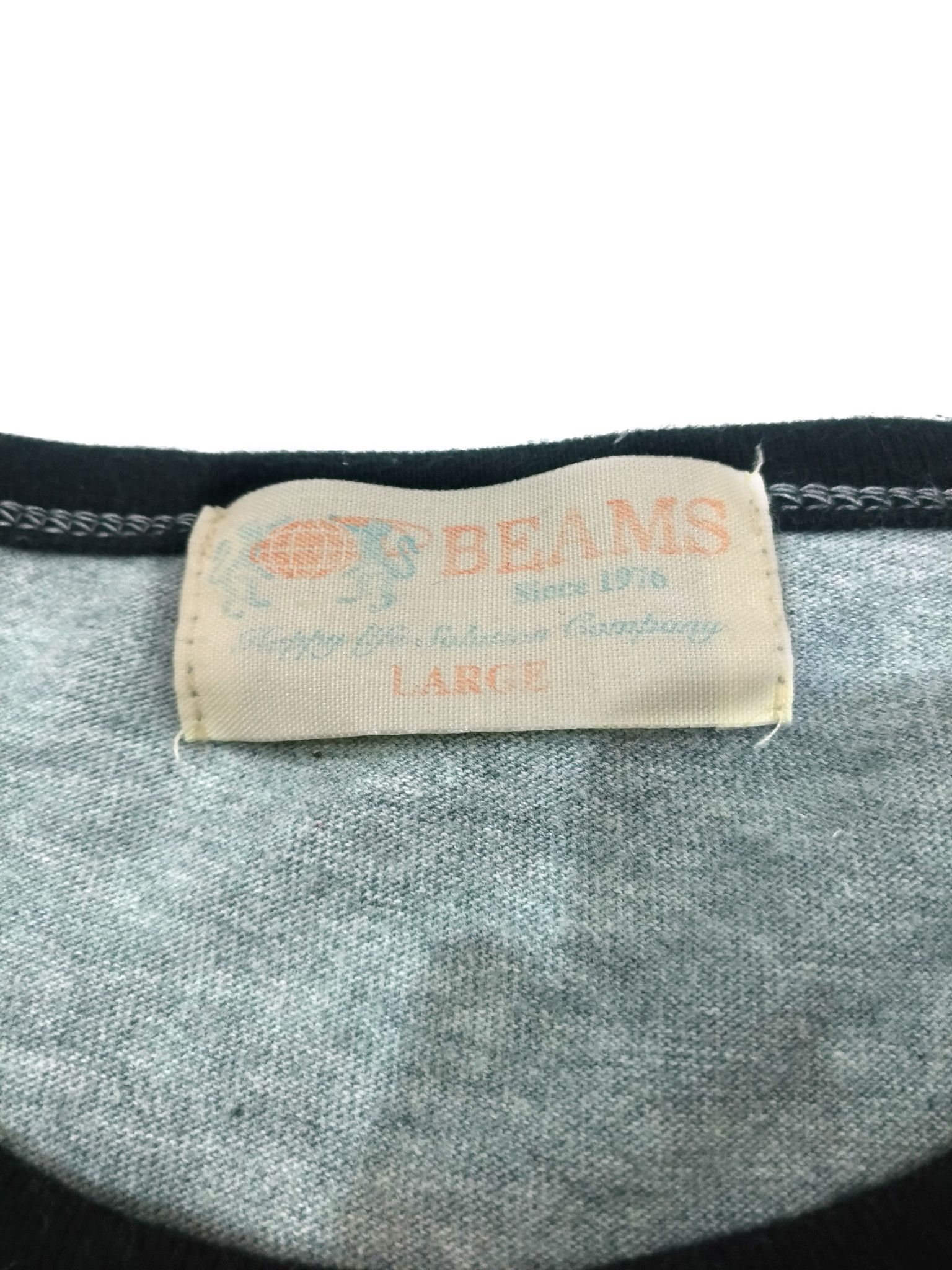 Beams Plus × Designer × Japanese Brand RARE! BEAMS JAPAN "TOWER OF UNION" RINGER Size US L / EU 52-54 / 3 - 3 Thumbnail