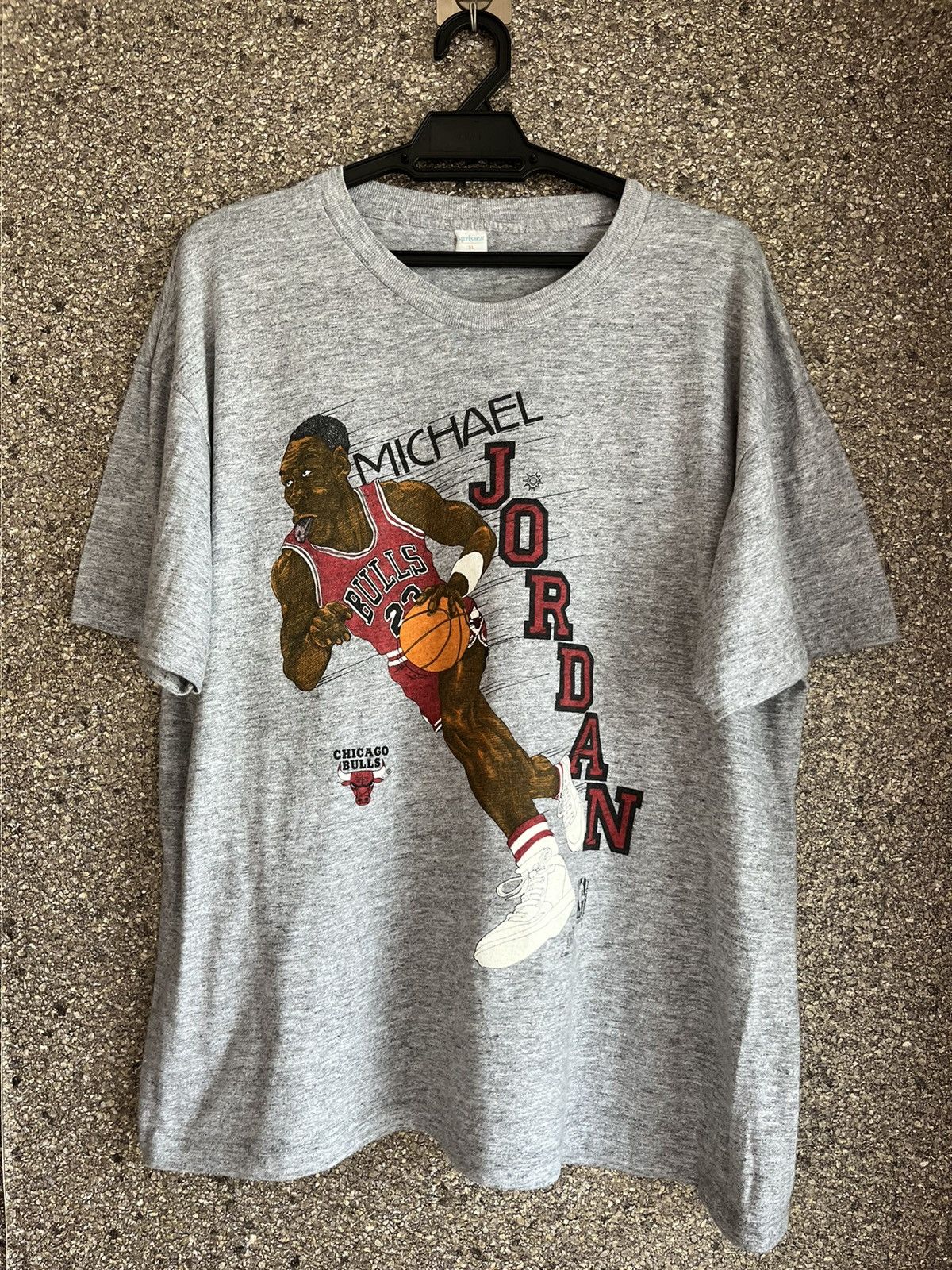 image of Chicago Bulls x Made In USA Michael Jordan Ft55 in Grey, Men's (Size XL)