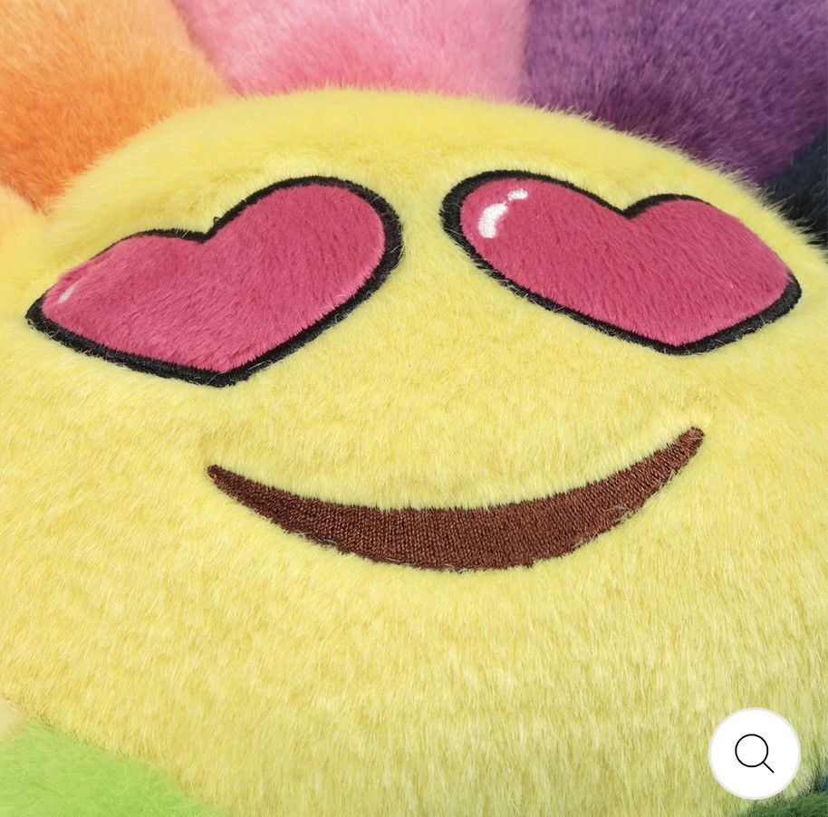 Takashi Murakami Takashi Murakami Emoji Plush Pillow Size ONE SIZE - 8 Thumbnail